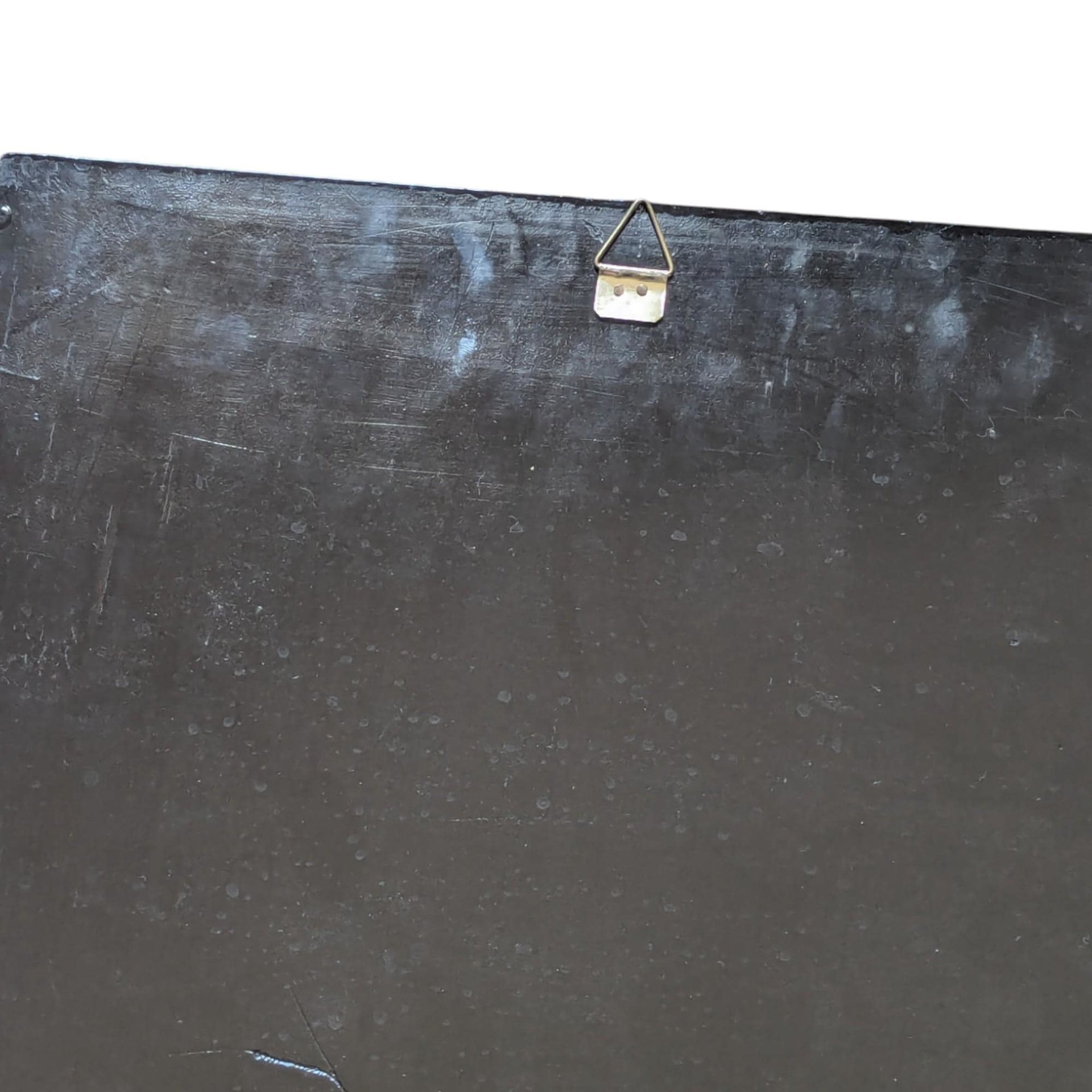 Large Vintage Mother of Pearl Inlay Wall Art, Asian Lacquer Panel with Cranes and Tree, Wall Hanging, Oriental Home Decor