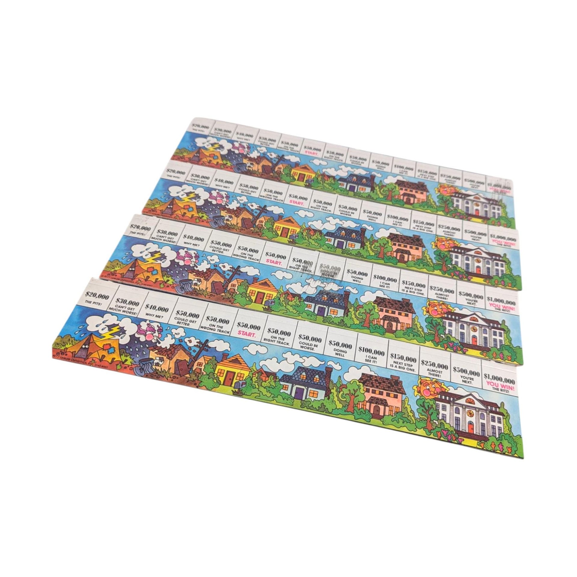 Vintage 1977 The Big Deal Board Game: 70s Family Game Night, INCOMPLETE