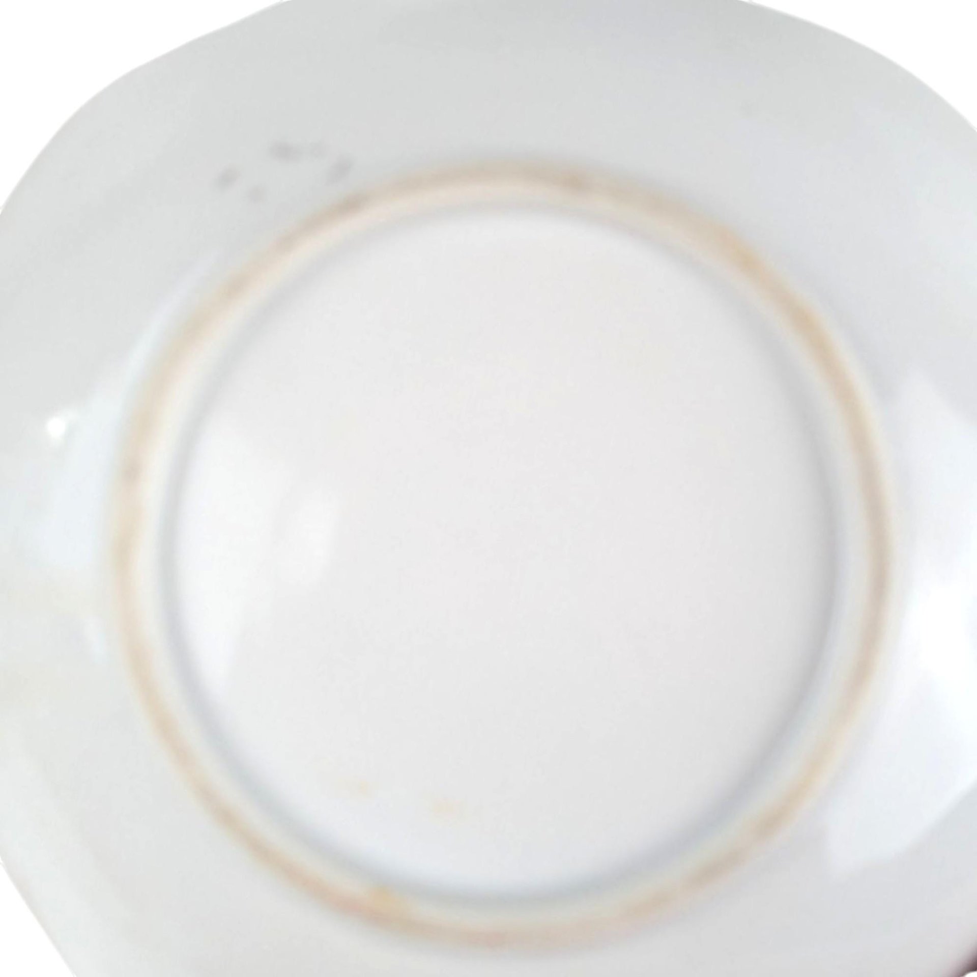 Vintage Ucagco Floral Trinket Dish: Hand Painted Roses, Gold Trim