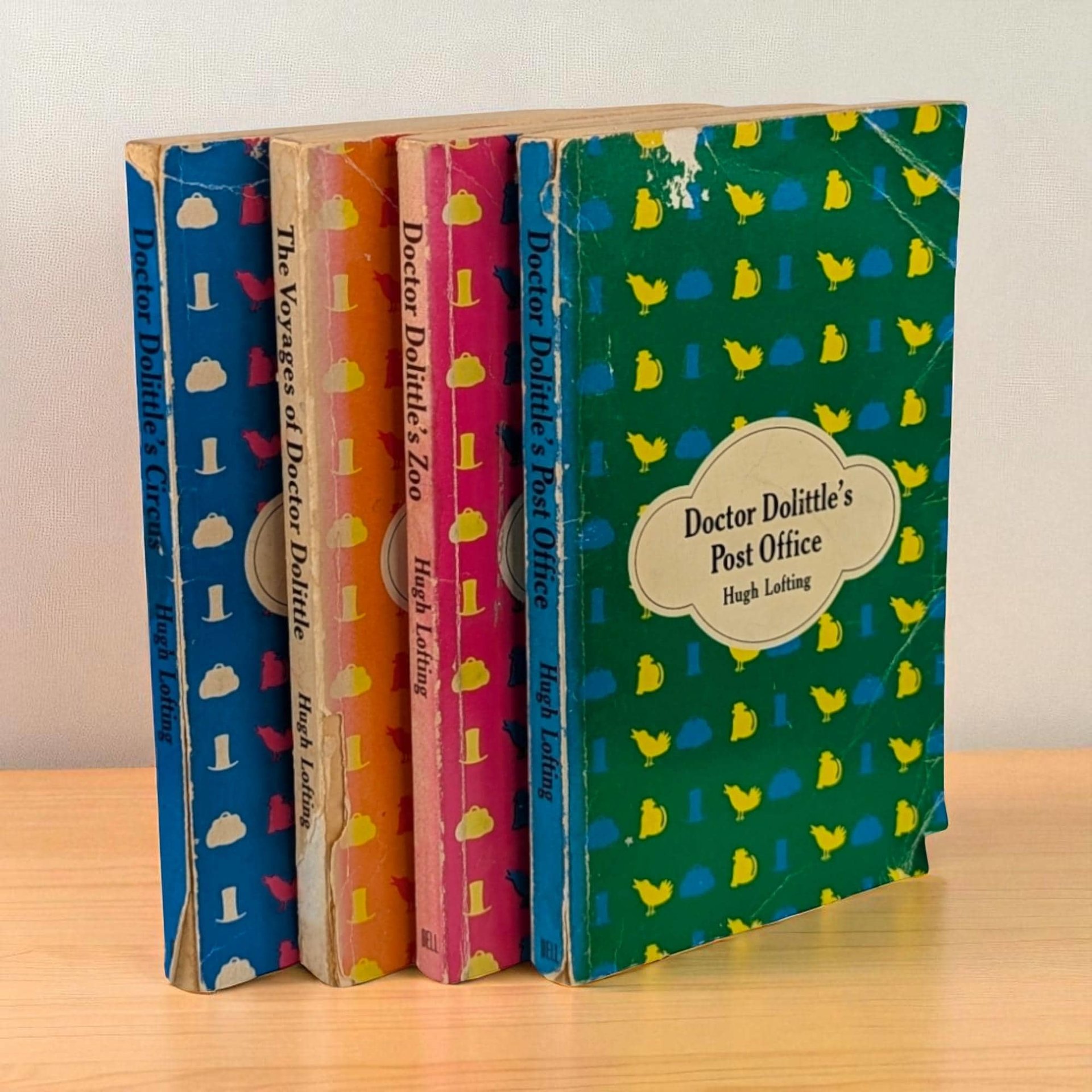 Vintage Doctor Dolittle Book Set: Children's Classics, Hugh Lofting