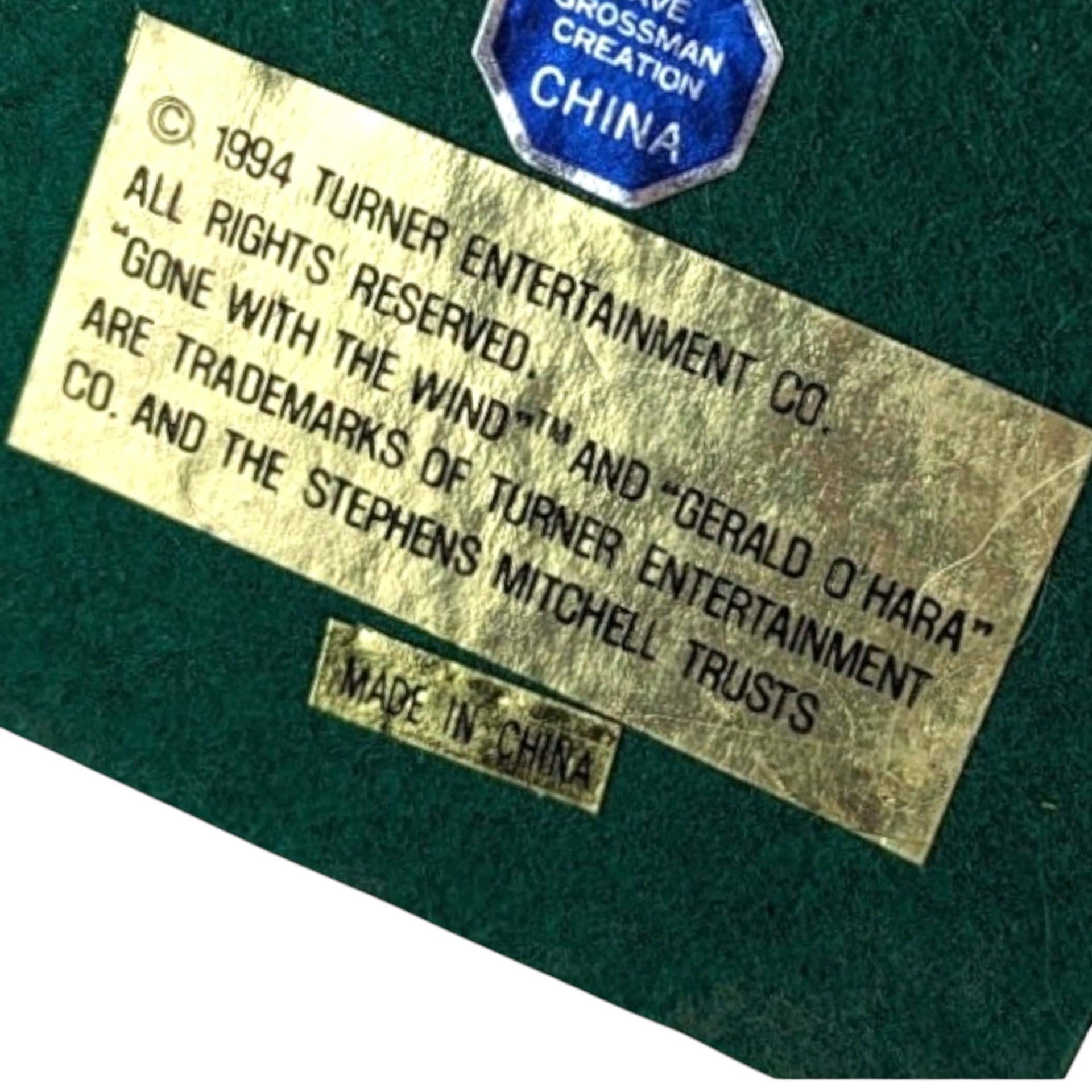 Vintage Gone with the Wind Figurine: Gerald O'Hara Porcelain Collectible