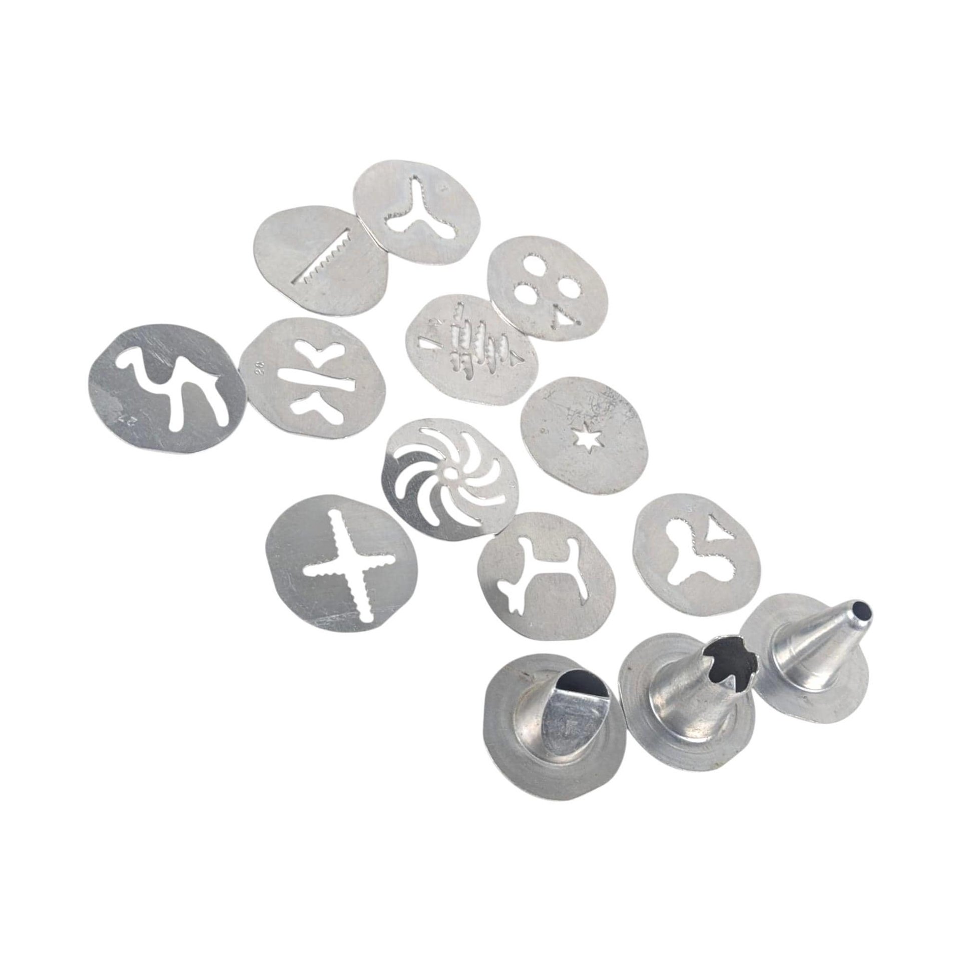 Vintage Mirro Cooky Press Set: Mid-Century Spritz Cookie Maker