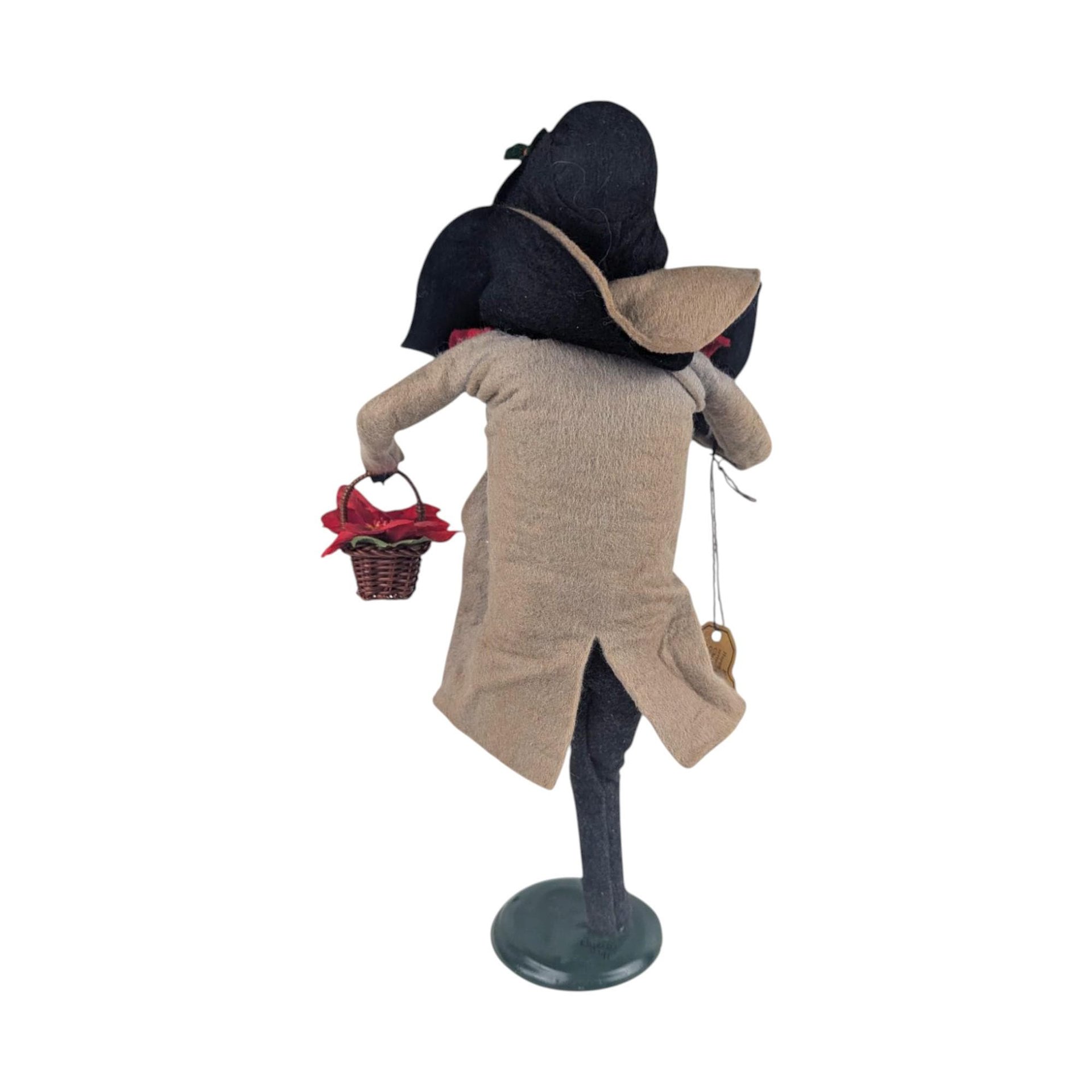 Vintage Byers' Choice Happy Scrooge Figurine: A Christmas Carol Dickens Decor