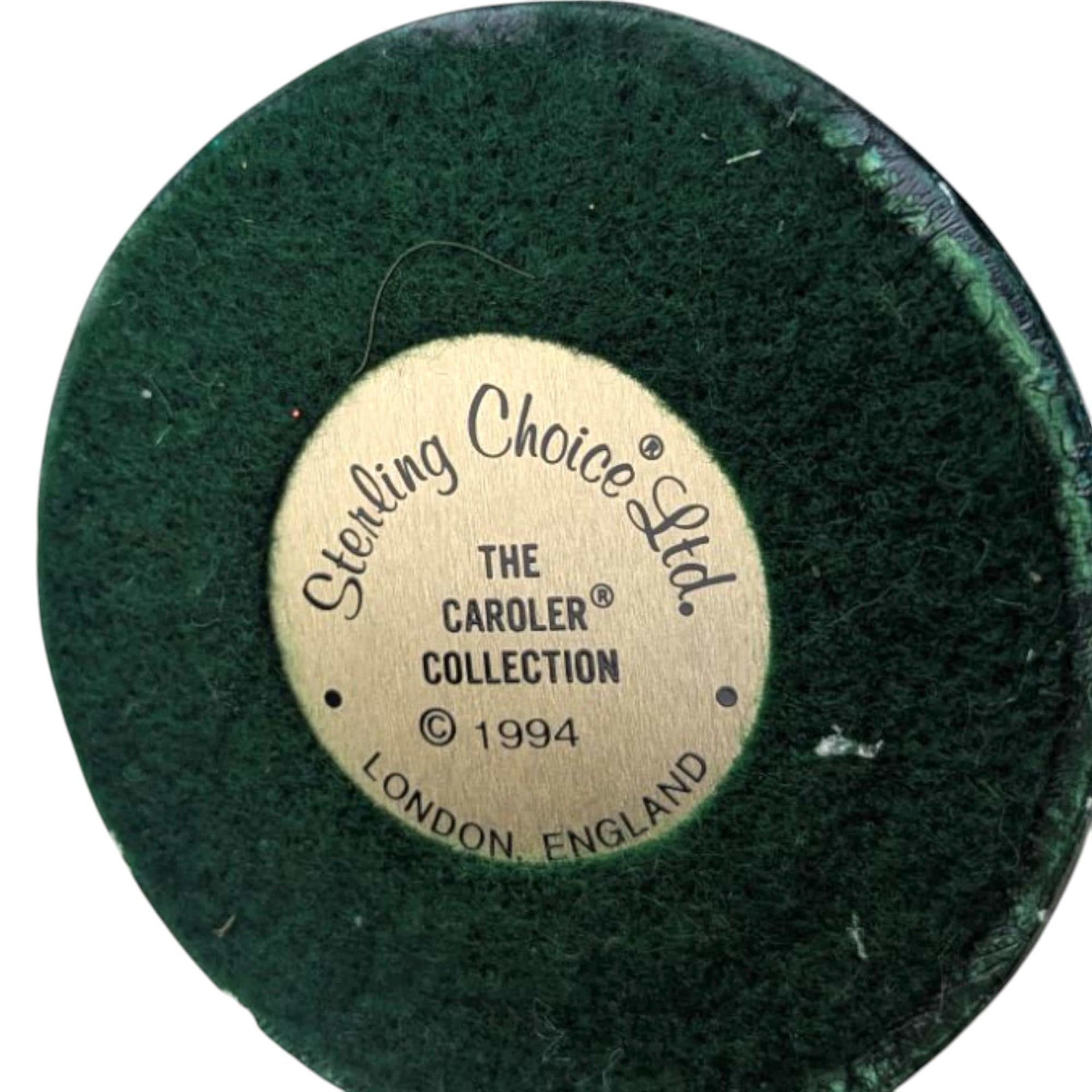 Vintage Byers' Choice Happy Scrooge Figurine: A Christmas Carol Dickens Decor