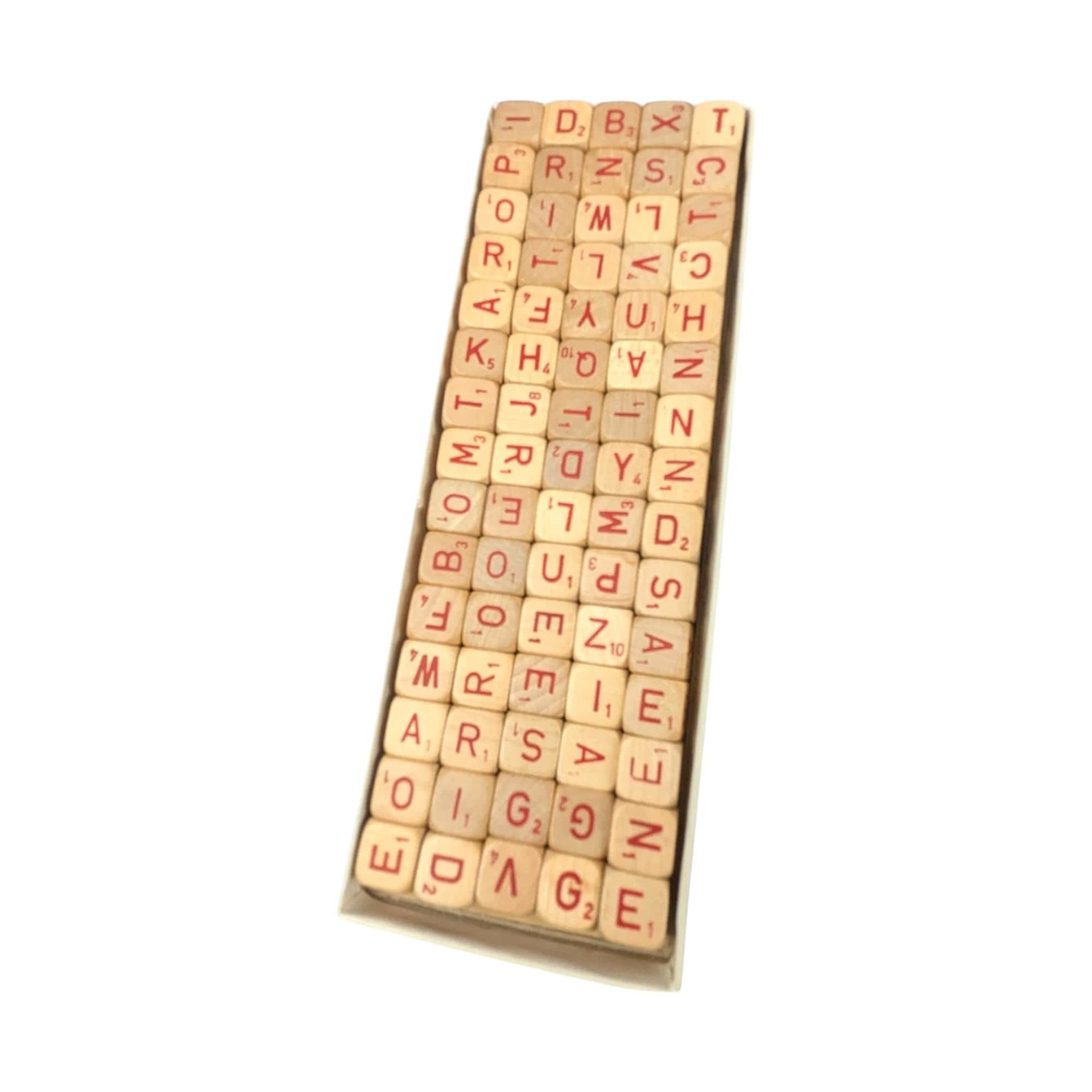 Vintage 1966 Scrabble RSVP Game: Complete Retro Family Board Game