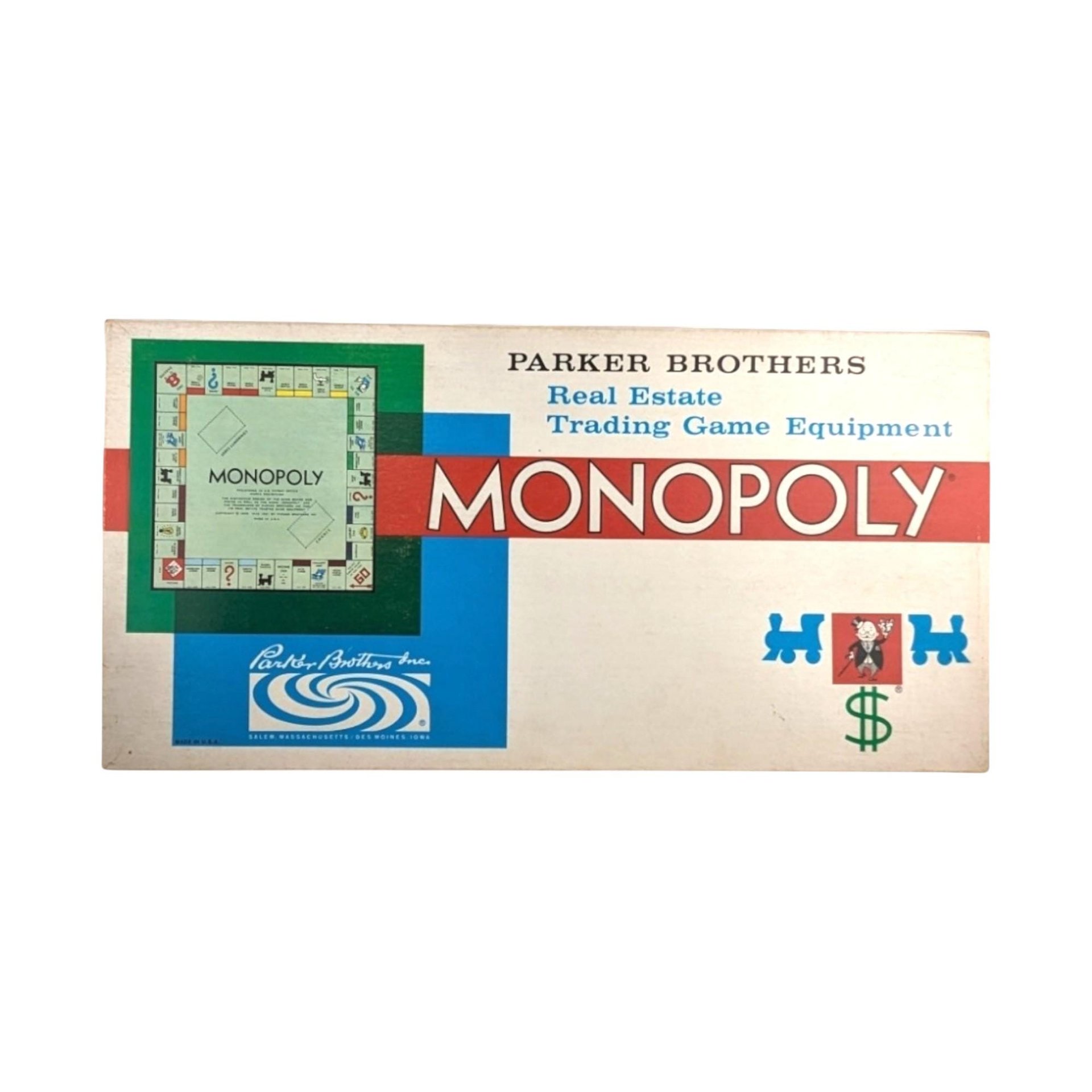 Vintage 1961 Monopoly Board Game: Complete Collectible Edition