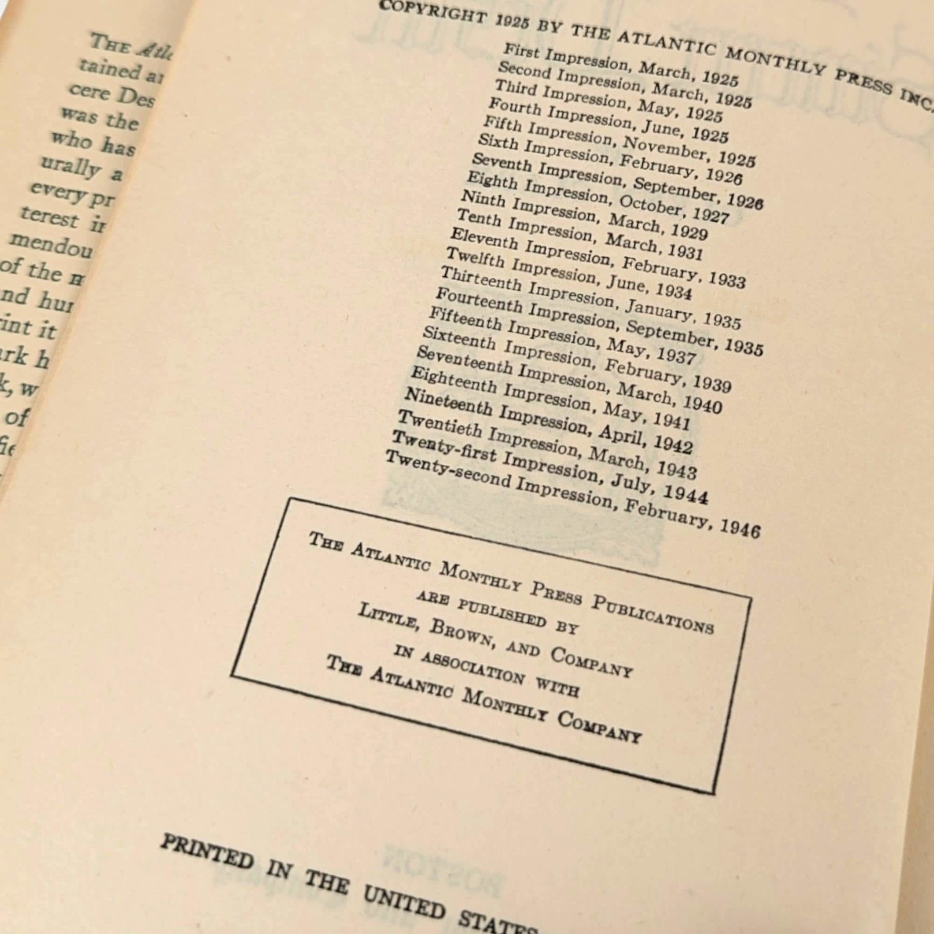 Vintage 1946 The Soul's Sincere Desire: Glenn Clark Religious Inspirational Book