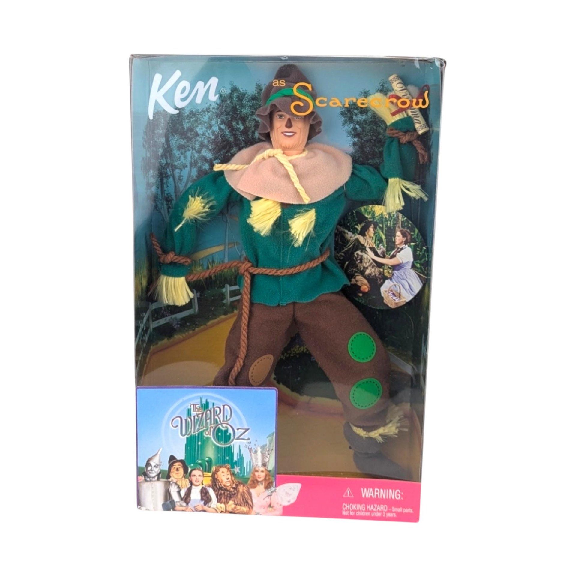 1999 Ken as Scarecrow Doll: The Wizard of Oz, New in Box
