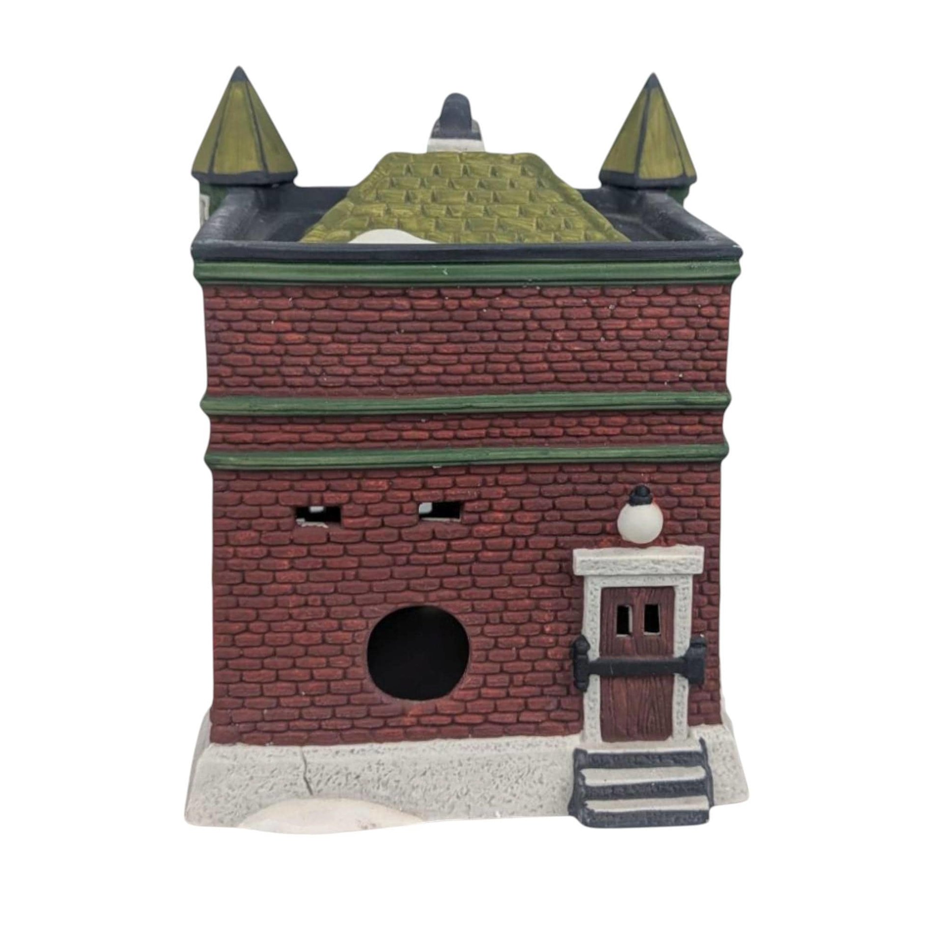 Dept 56 Cobles Police Station: 1995 Dickens Village Light-Up Building