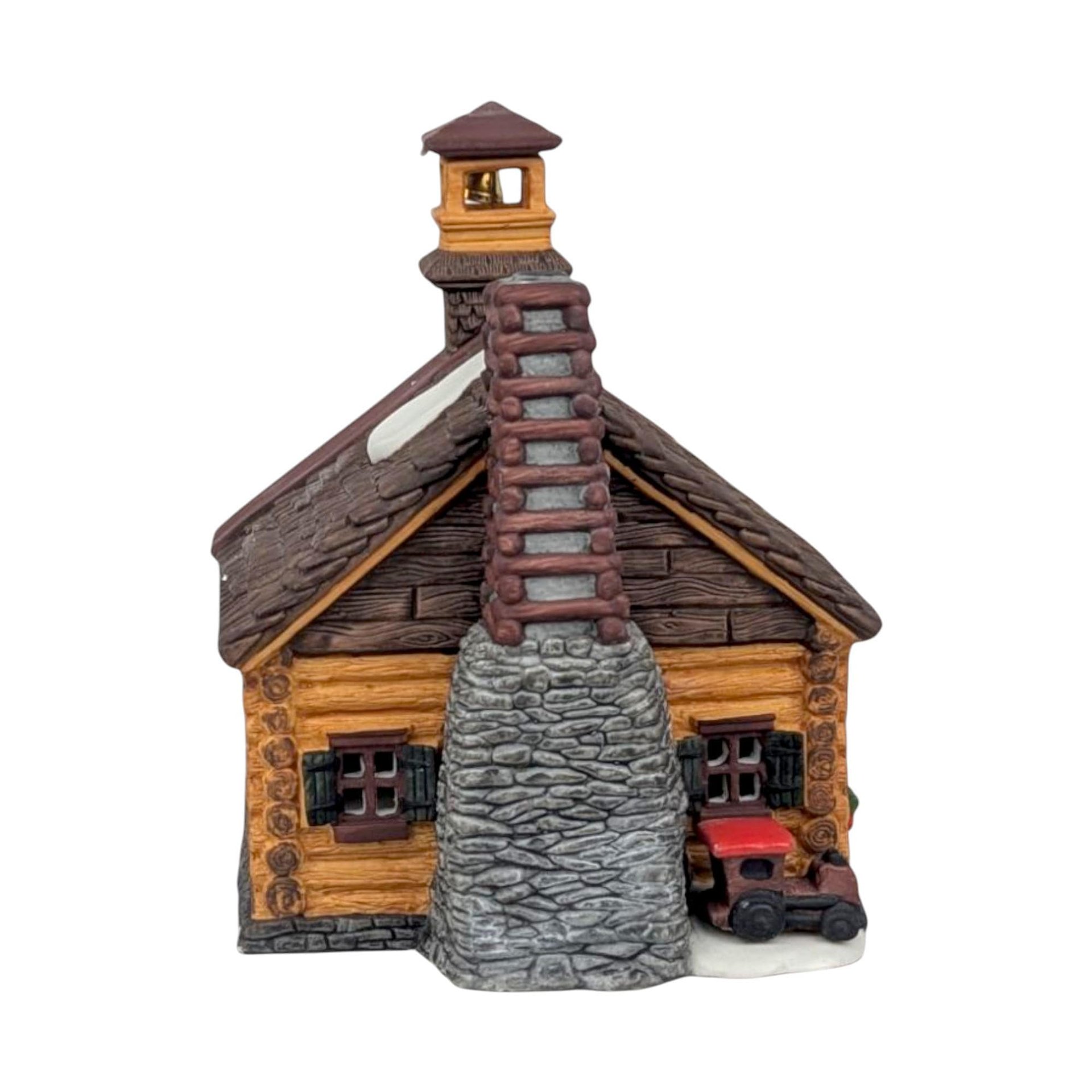 Dept 56 Sleepy Hollow School: 1990 New England Village Lighted Porcelain House