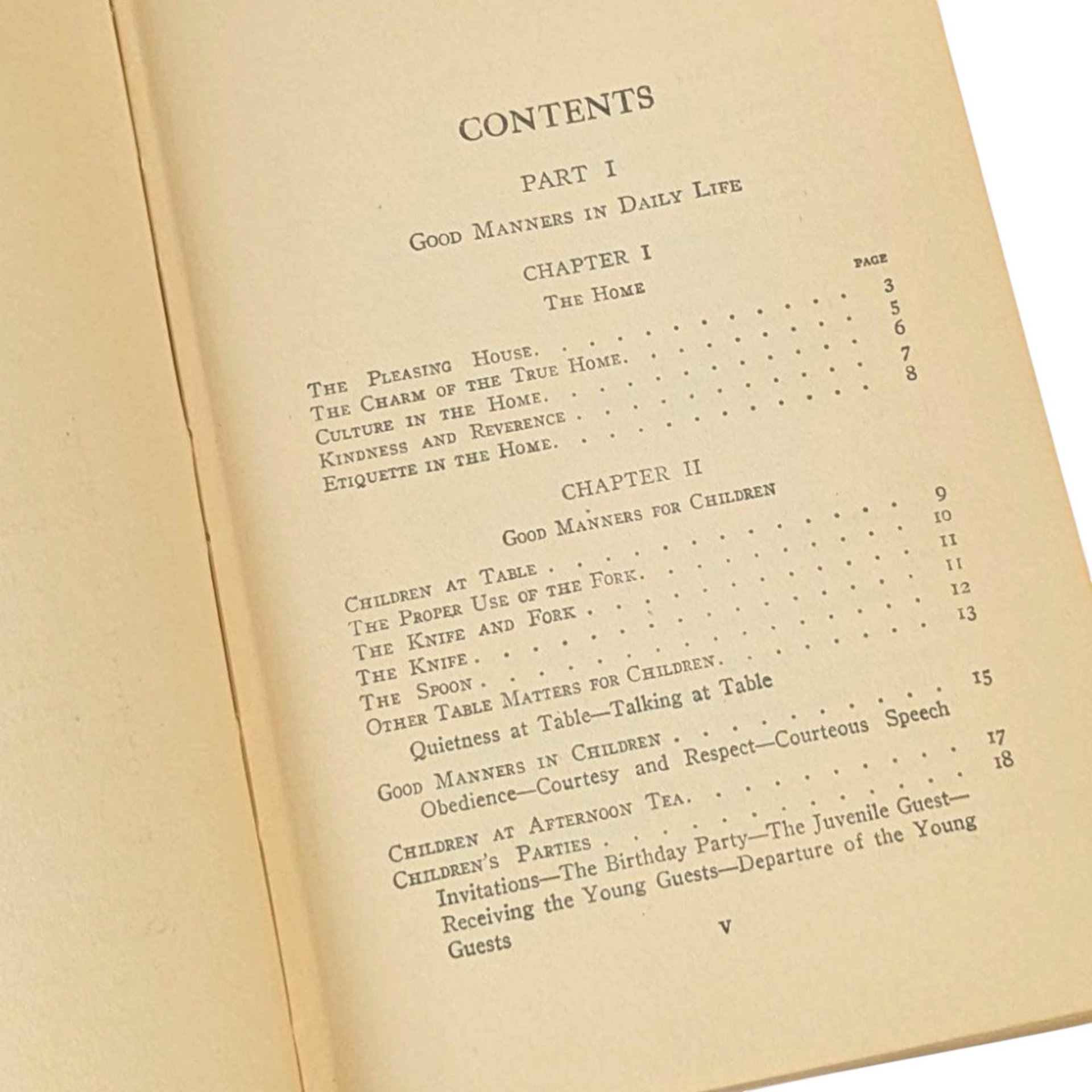 1923 Book of Good Manners: Roaring 20s Etiquette, Dark Academia Decor