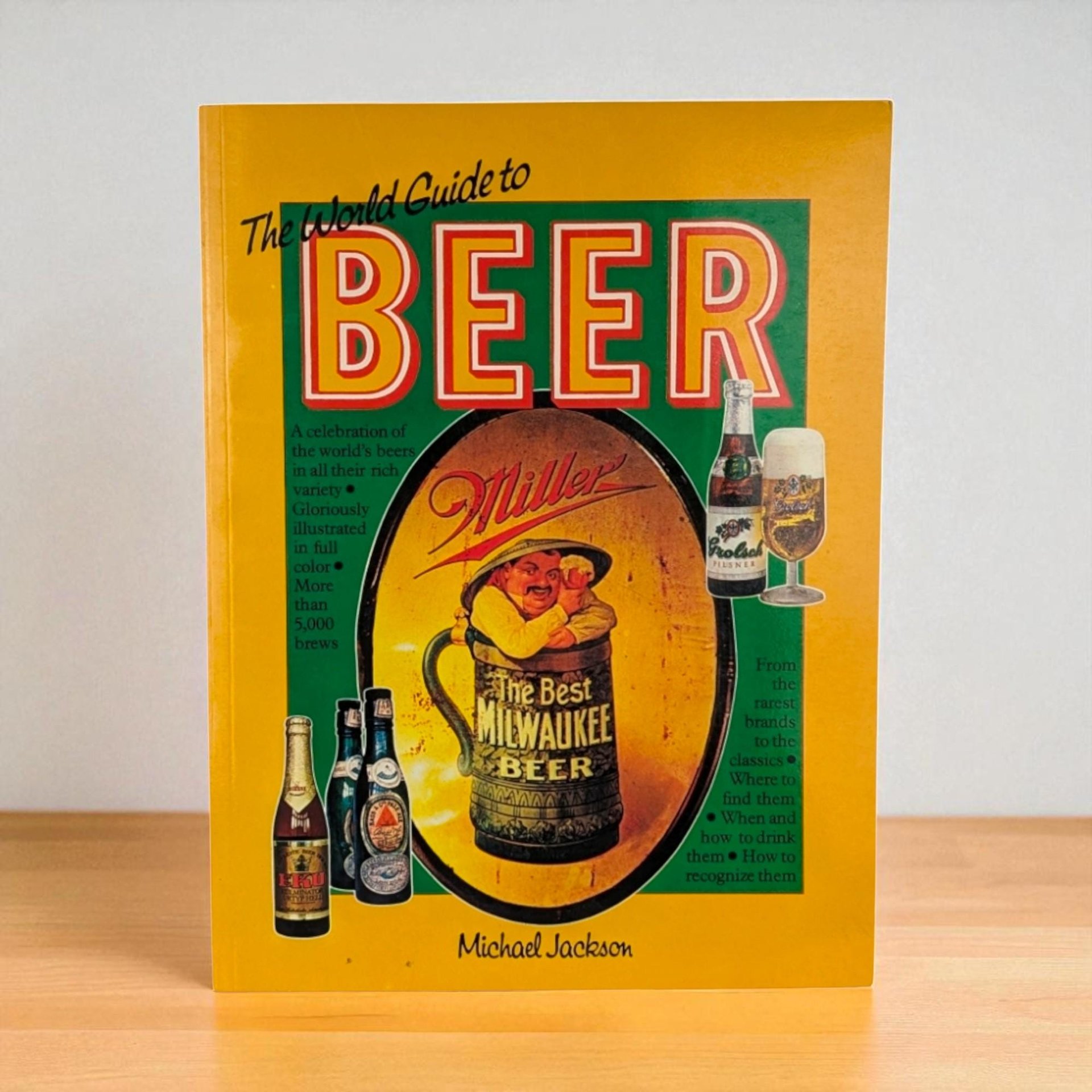 Vintage 1977 World Guide to Beer by Michael Jackson: Craft Beer History