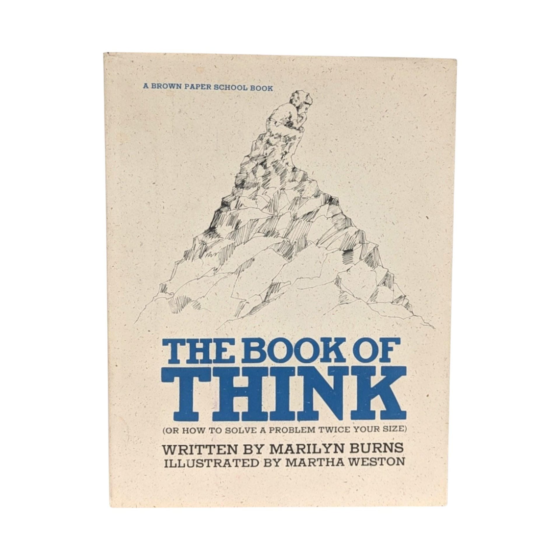 1976 The Book of Think: Vintage Children's Math Education