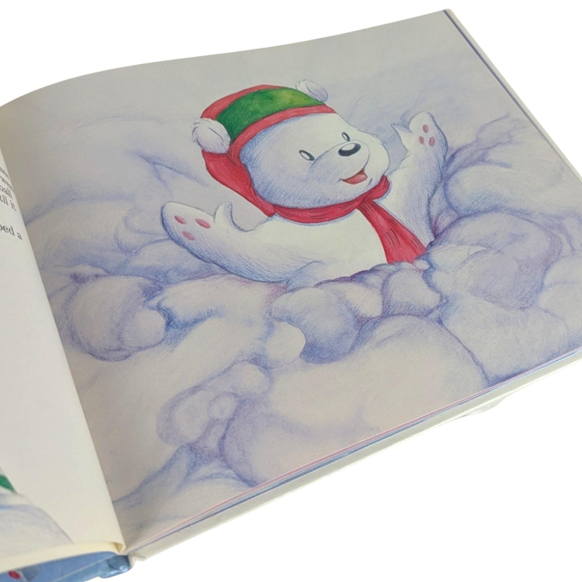 Vintage Santabear's High Flying Adventure Book: 1987 Christmas Story