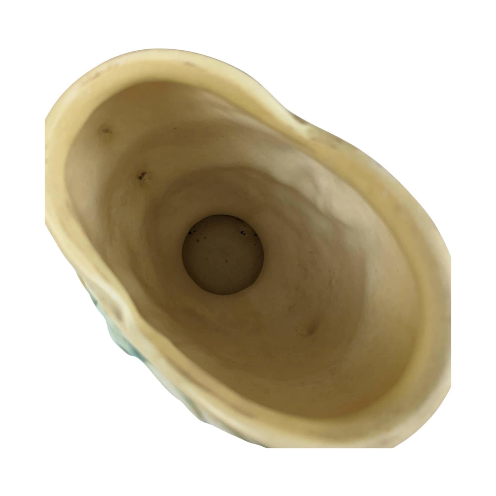 Vintage Hull Pottery Vase: Yellow Wildflower Art Pottery, 1940s