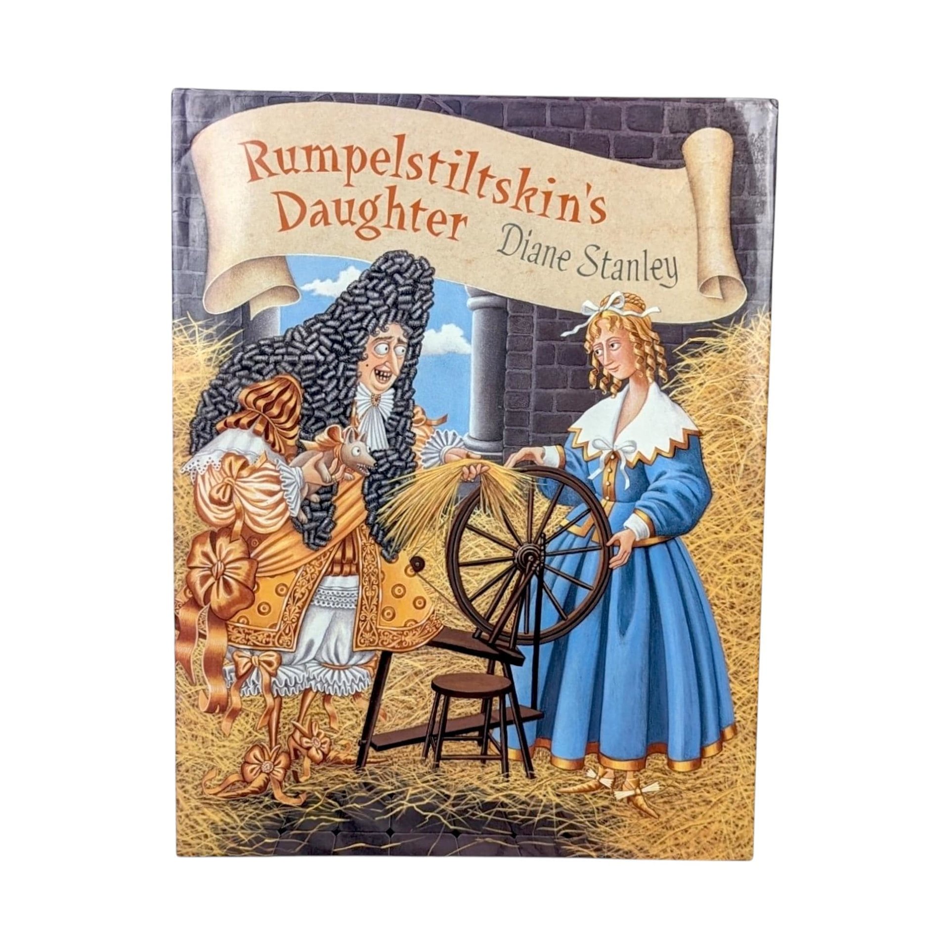 Rumpelstiltskin's Daughter Book: 1997 Diane Stanley Hardcover, Fairytale Illustration