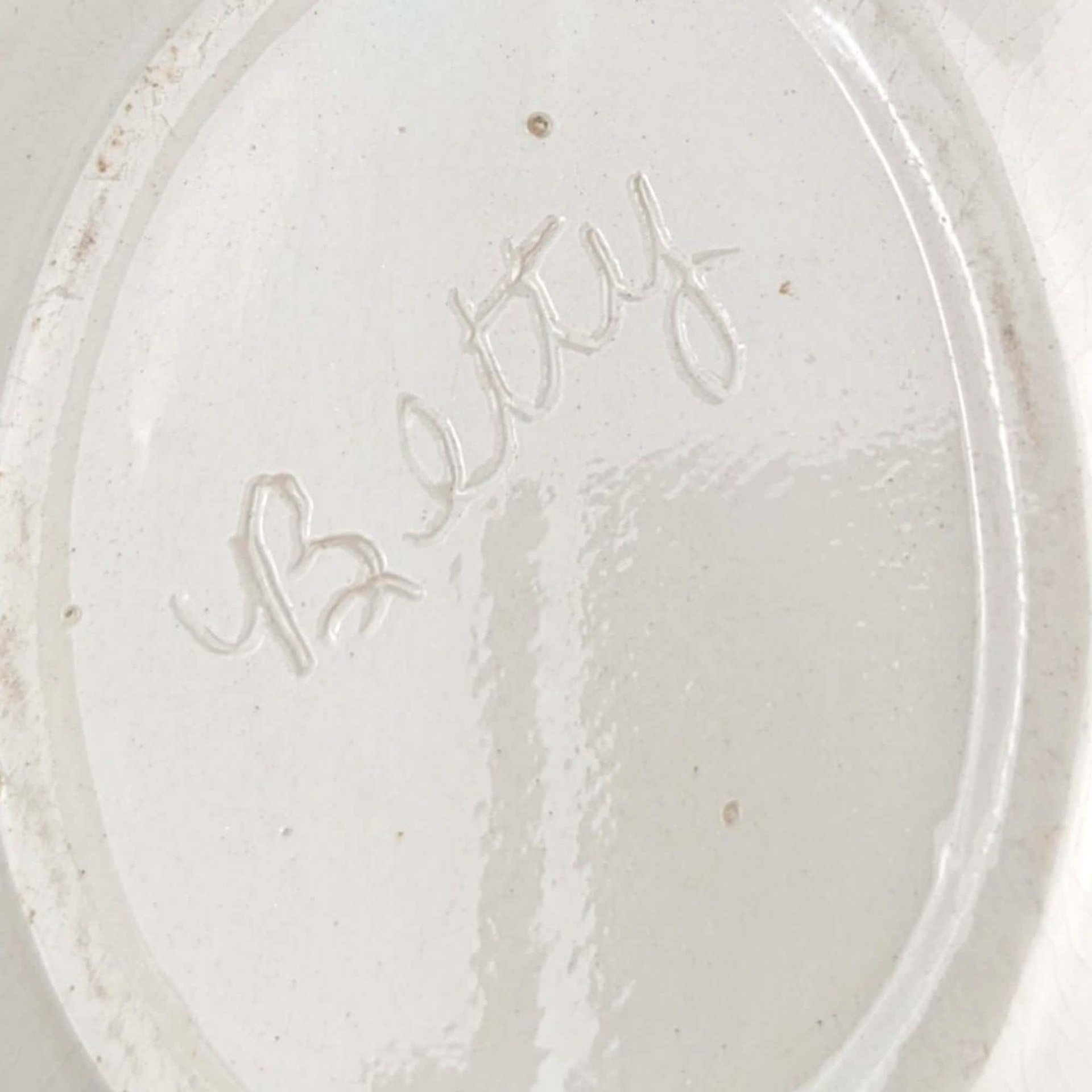 Vintage Hand Painted Easter Bunny Bowl: Ceramic Spring Decor