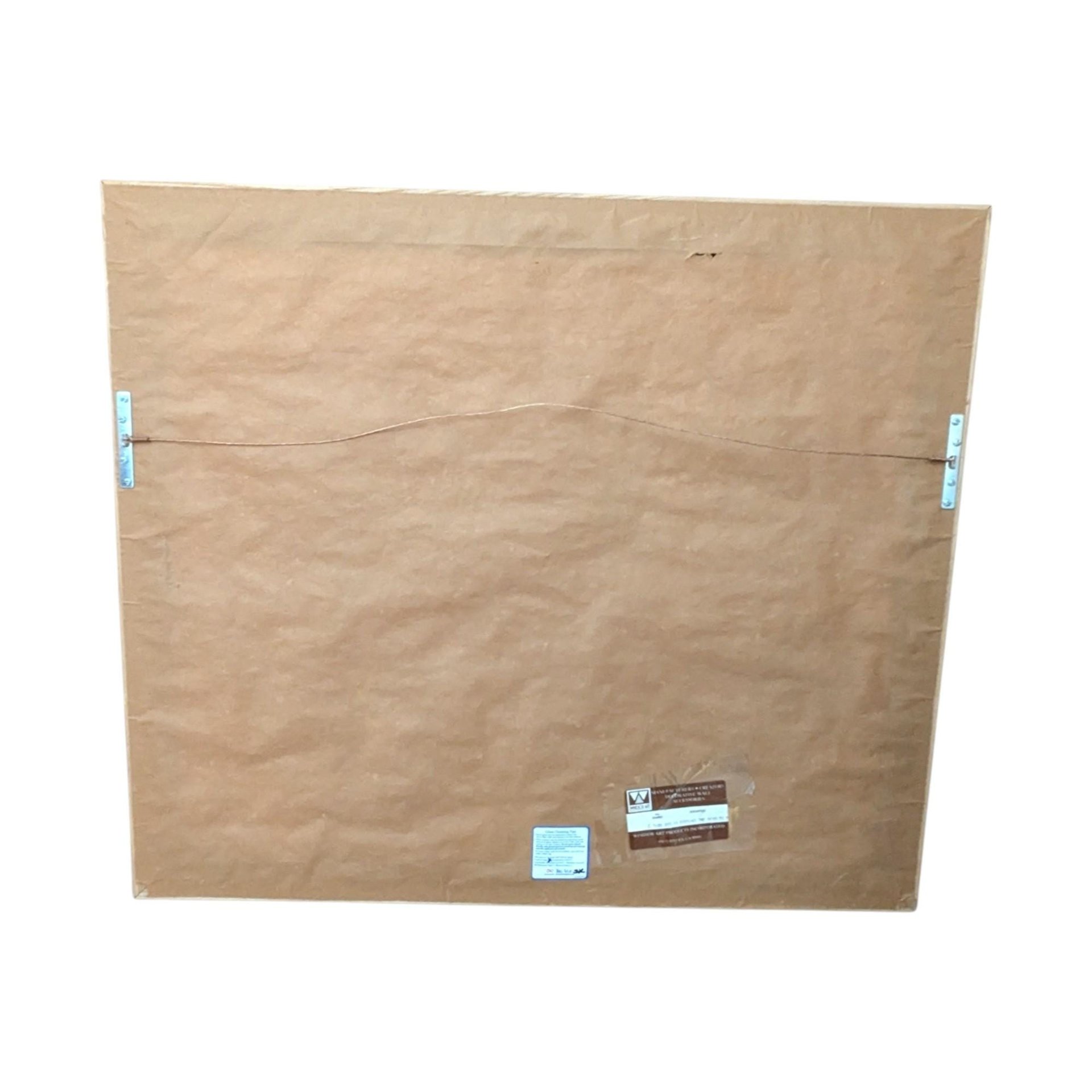 Vintage "Feeding the Rabbits" Print: Framed Nursery Art by Felix Schlesinger