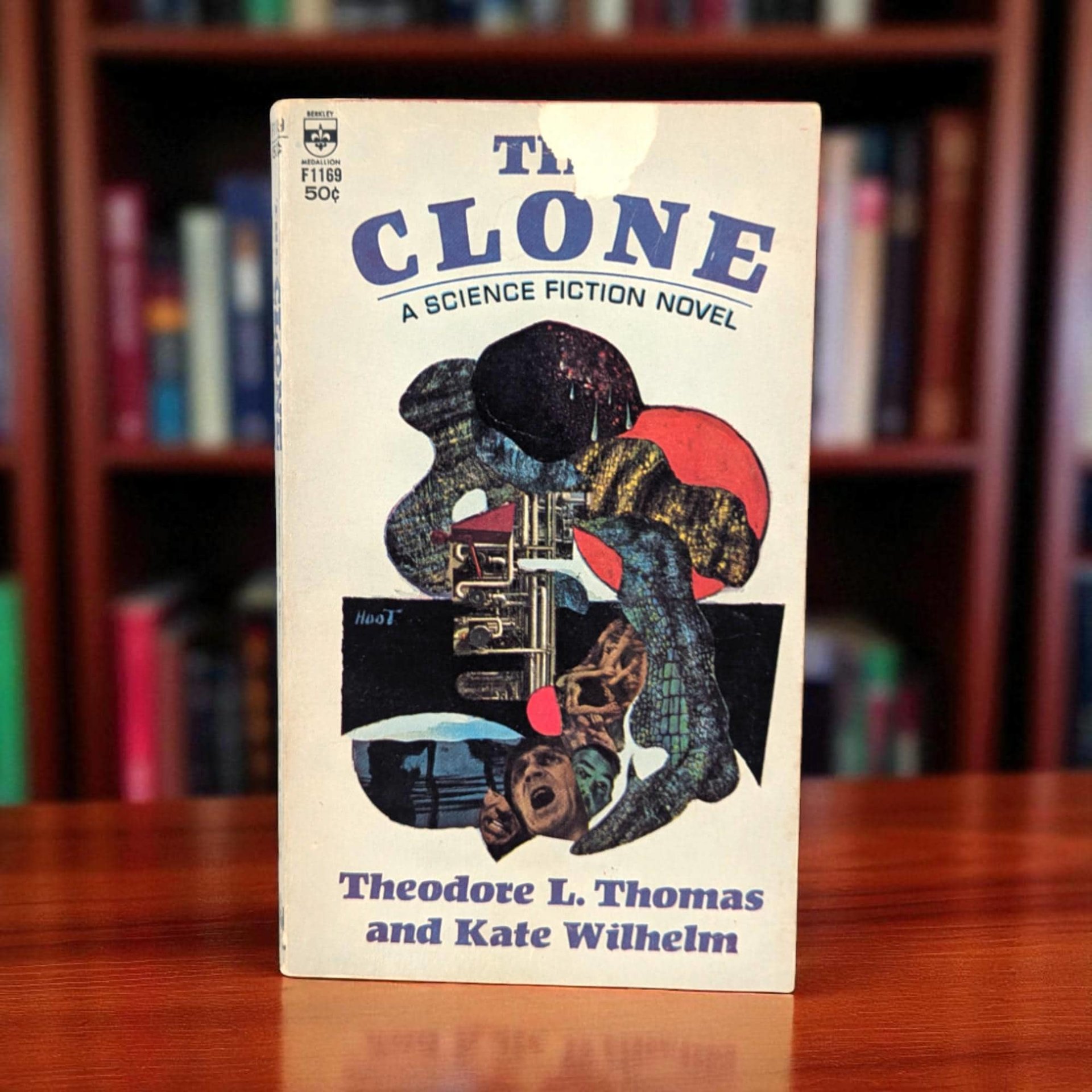 Vintage 1965 The Clone Paperback: Nebula Award Nominee Sci-Fi Novel