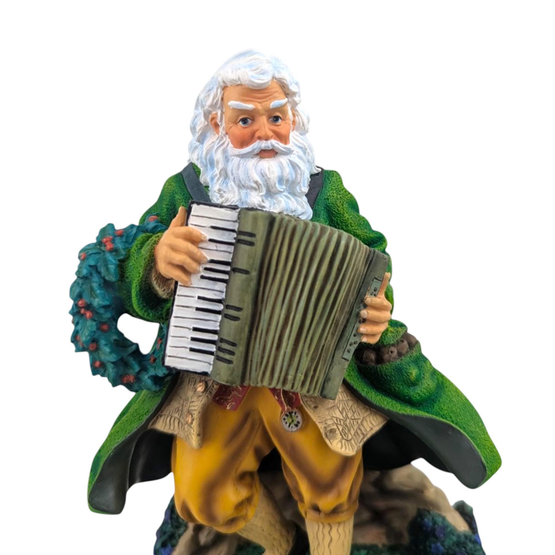 Vintage Pipka Santa Set: Russian and Irish Limited Edition Holiday Figurines