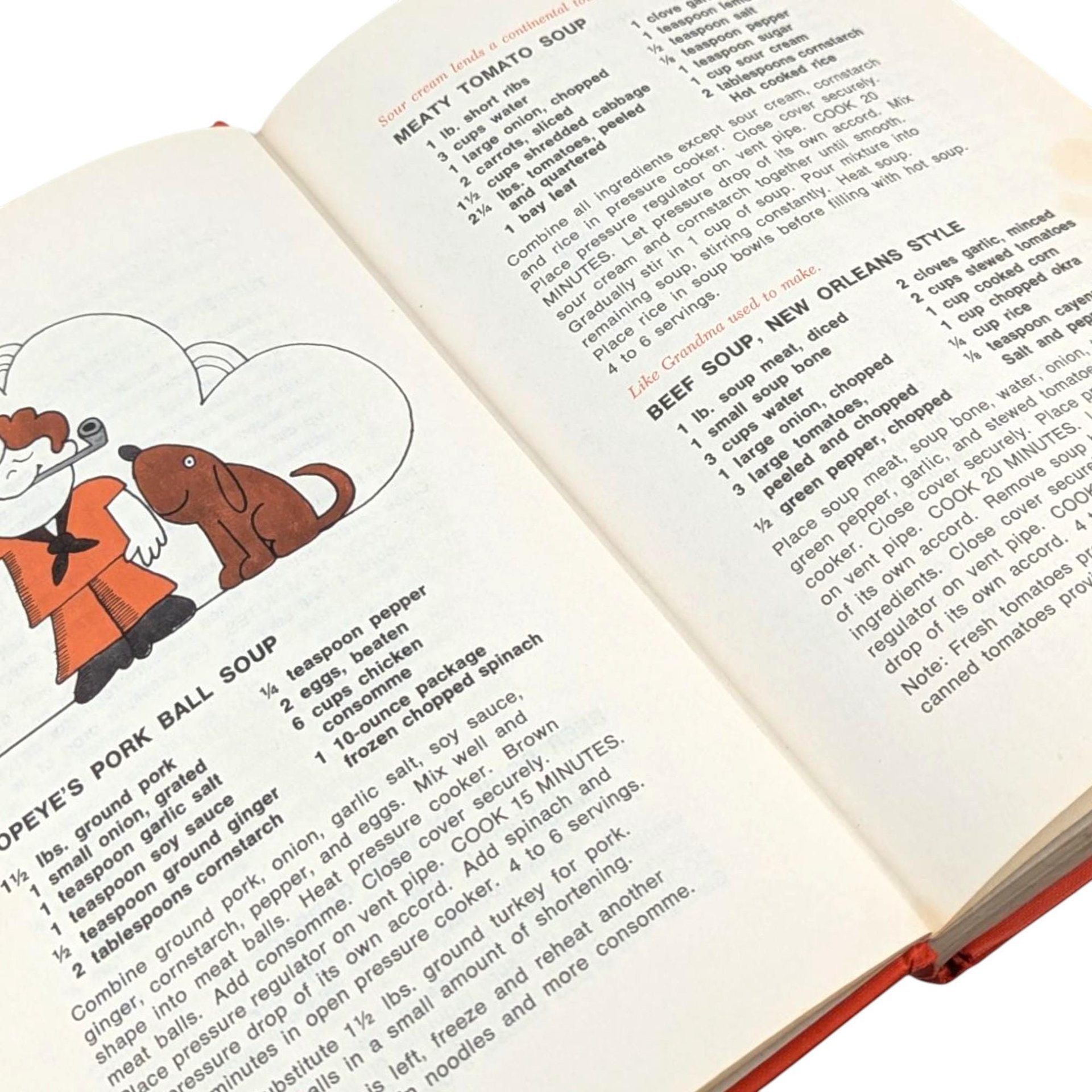 Vintage Pressure Cooking Cookbook: 1980s Kitchen Recipe Reference