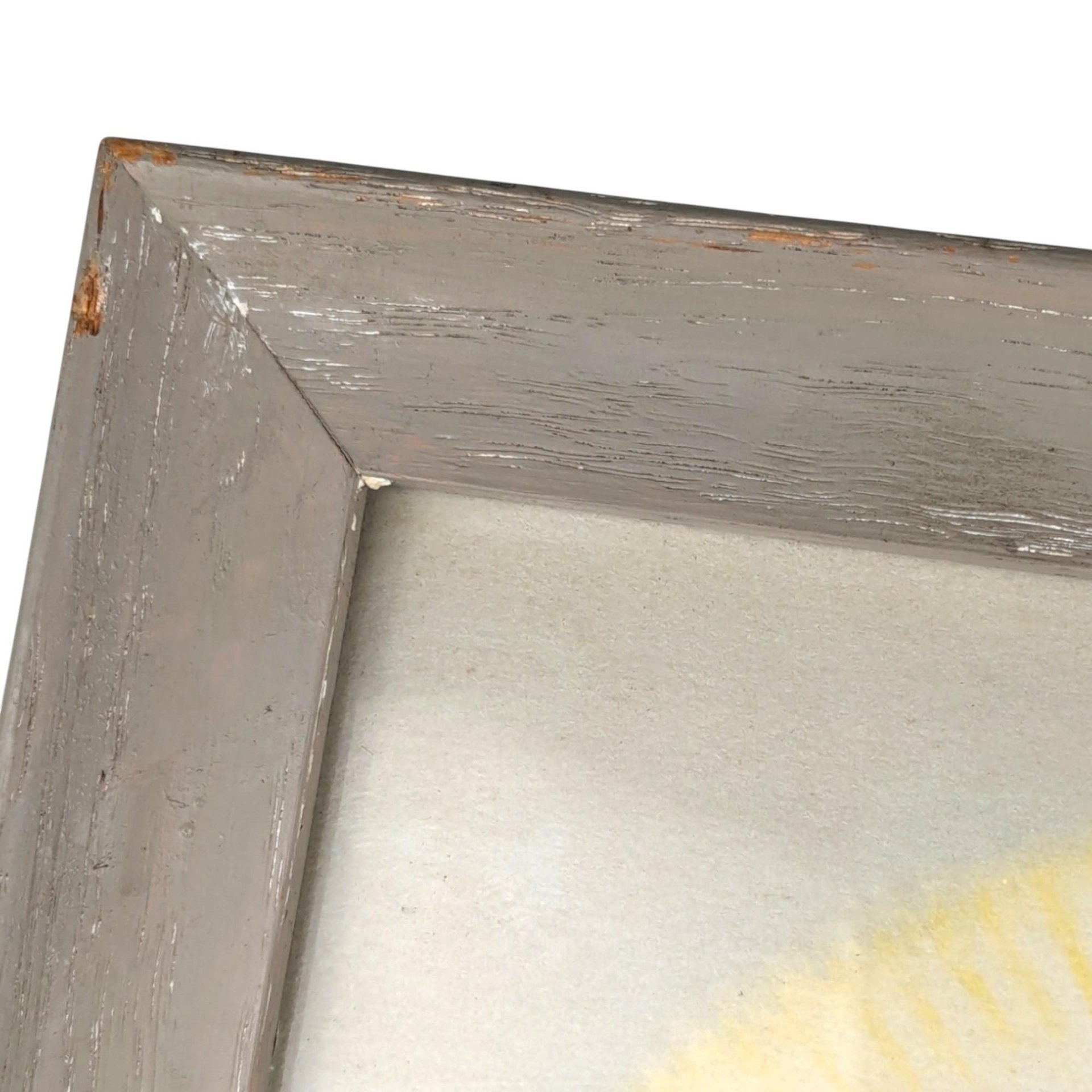 Vintage 1942 "Inspiration" Jesus Print: Framed Religious Christian Wall Art