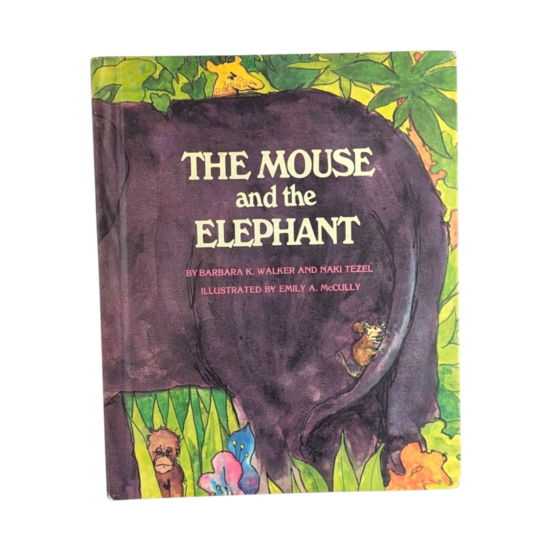 Vintage Children's Book Lot: Littlest Elephant, Romper Room Safety, Mouse & Elephant