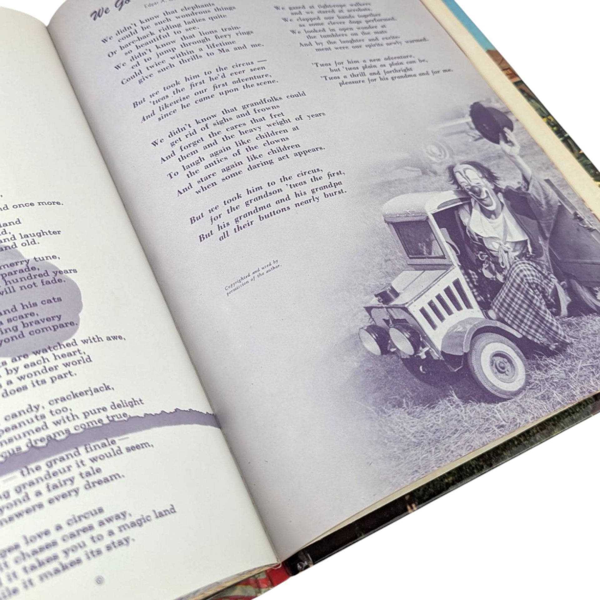 1961 Ideals Circus Children's Book: Vintage Hardcover, Van B. Hooper