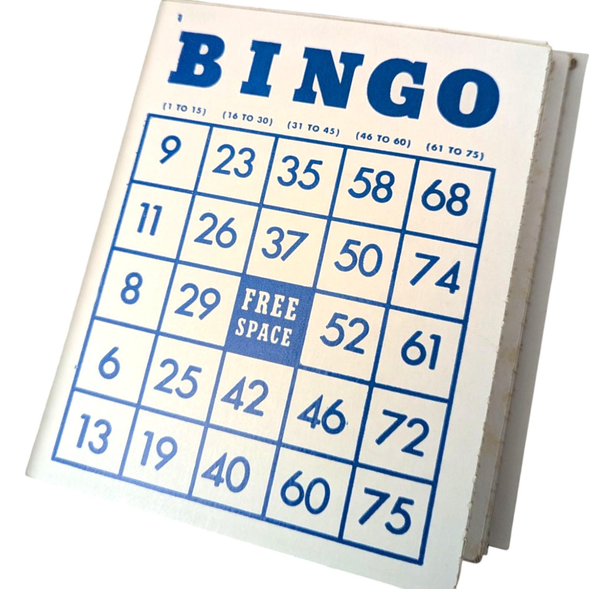 Vintage Whitman Bingo Game Set: 40 Cards, Ephemera Supplies
