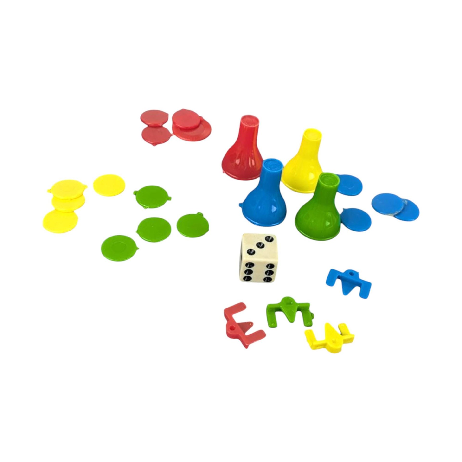 Vintage 1977 The Big Deal Board Game: 70s Family Game Night, INCOMPLETE