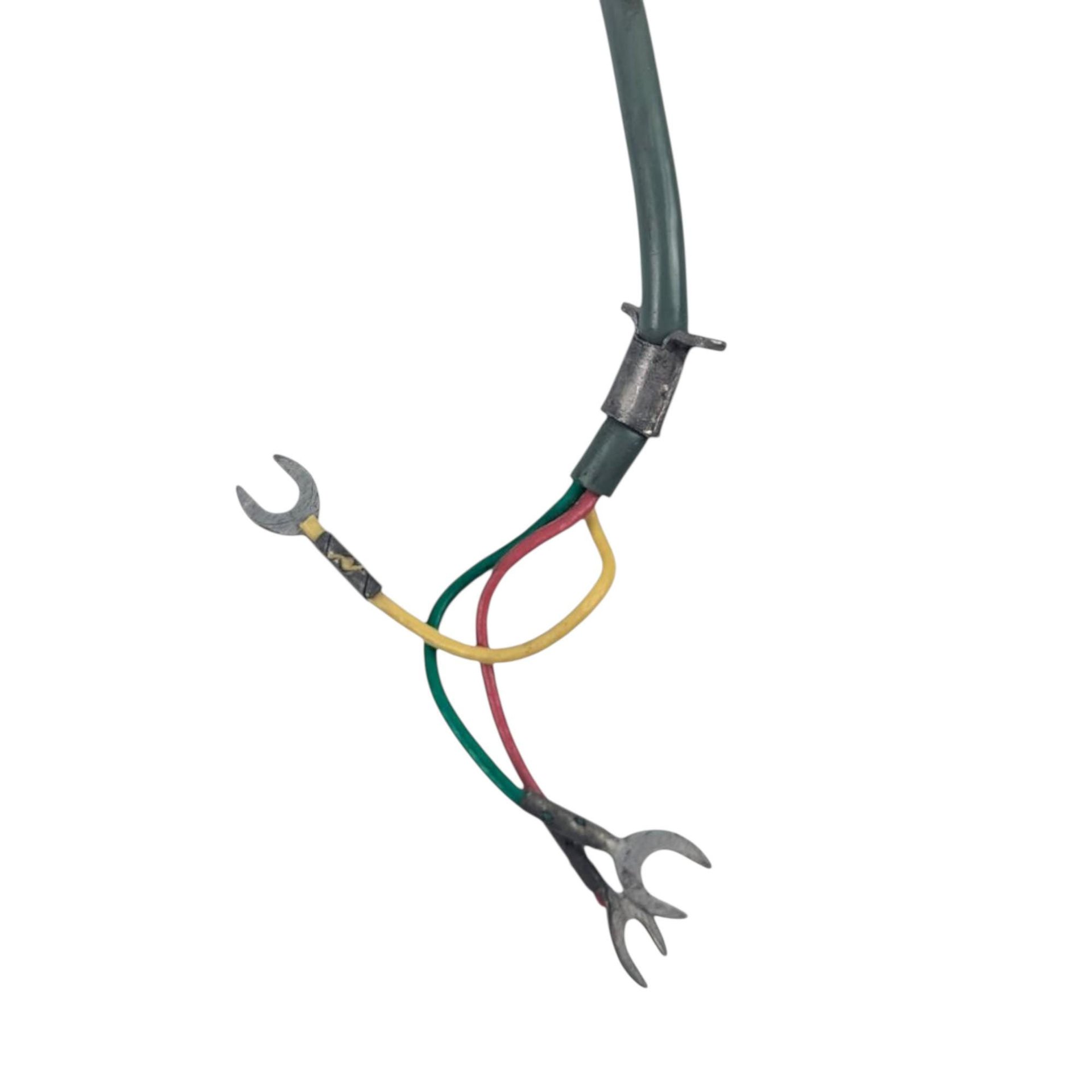 Vintage 1970s Olive Green Rotary Desk Phone: Mid Century Decor Prop