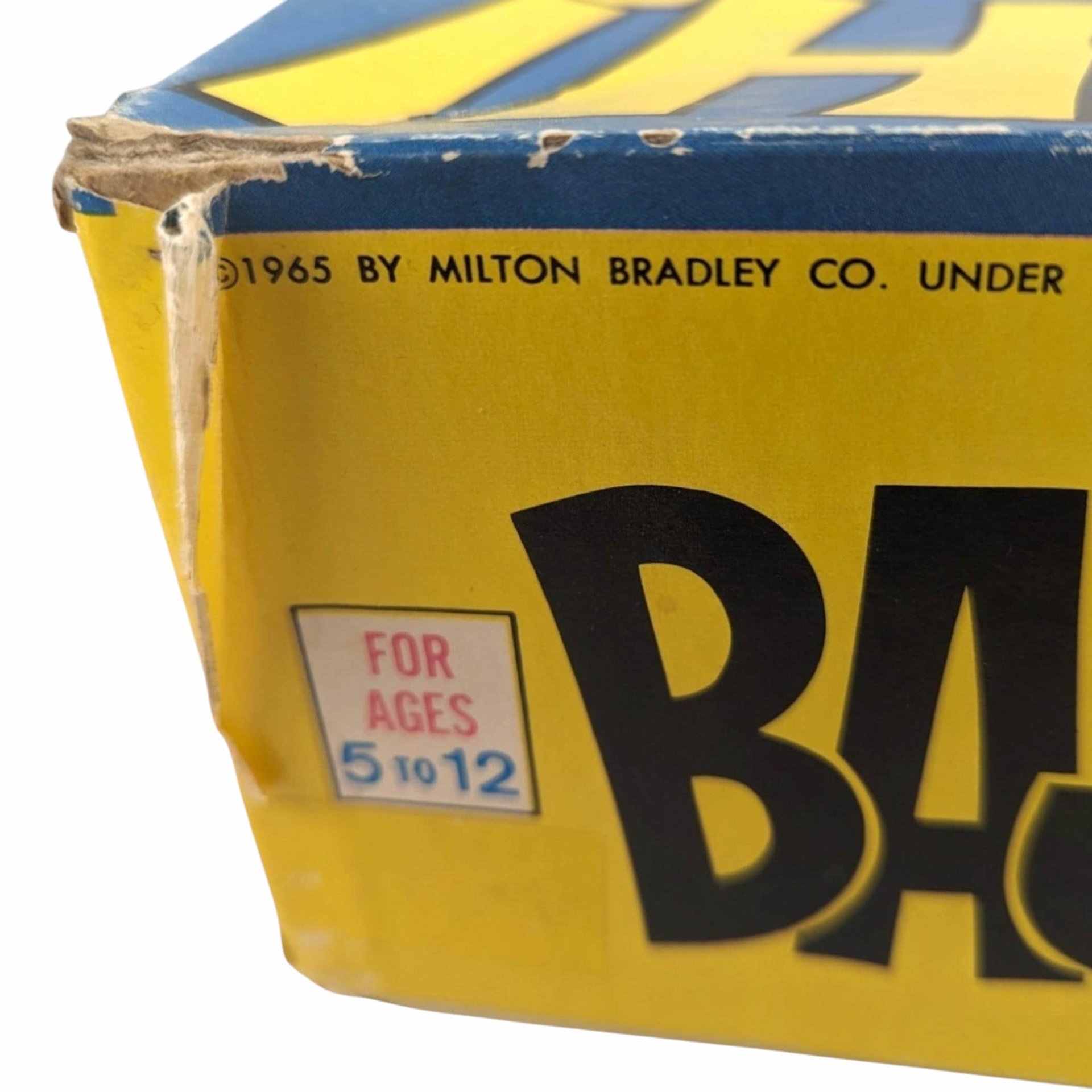 1965 Milton Bradley Bash Game: Vintage Family Fun