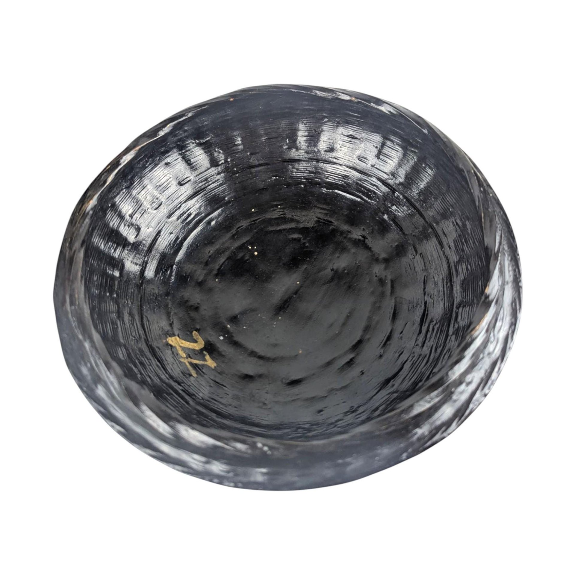 Vintage Chinese Wedding Basket: Hand-Painted Bamboo Bakul Sia