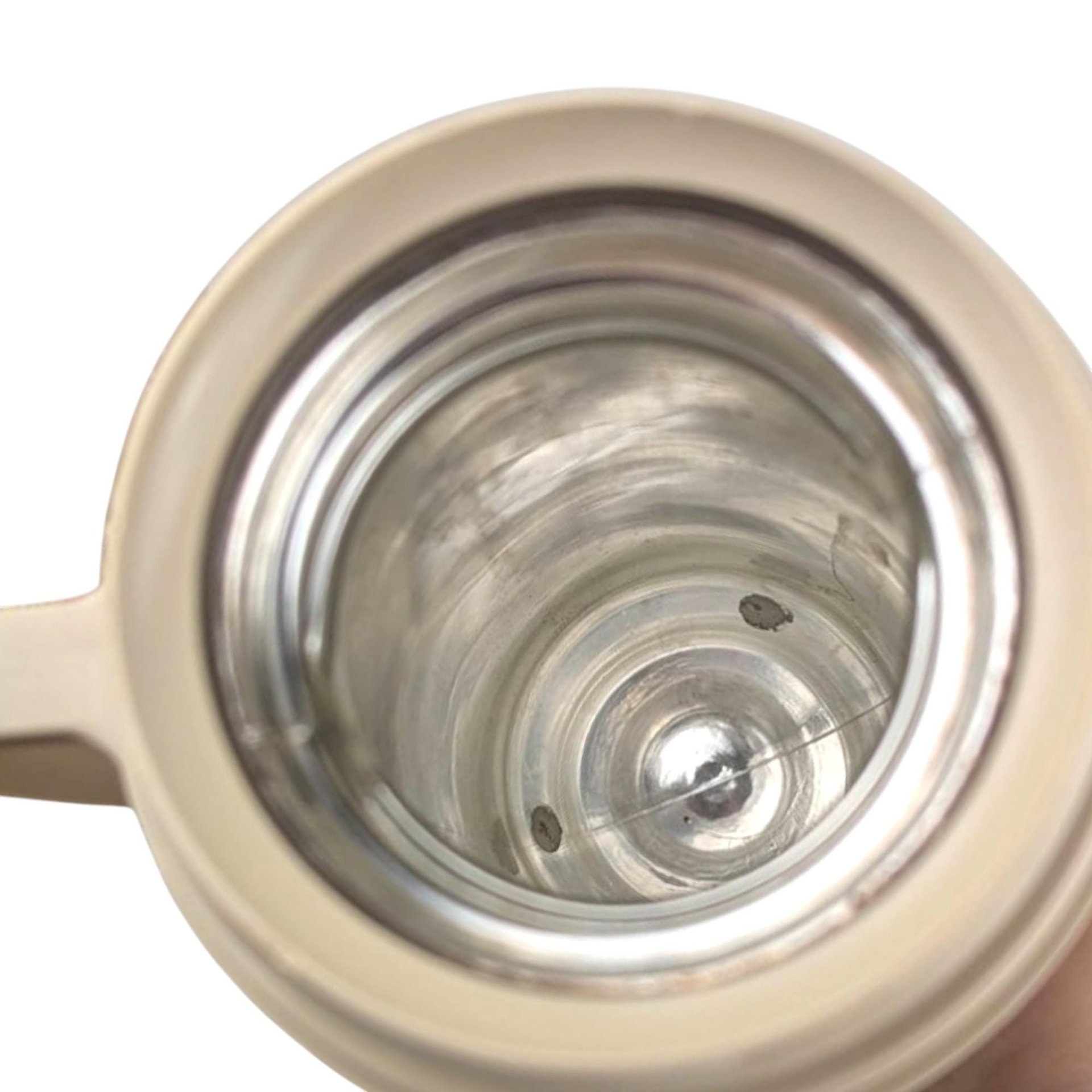 Vintage 1960s Thermos Vacuum Bottle: Red & White Camping Jug with Original Box