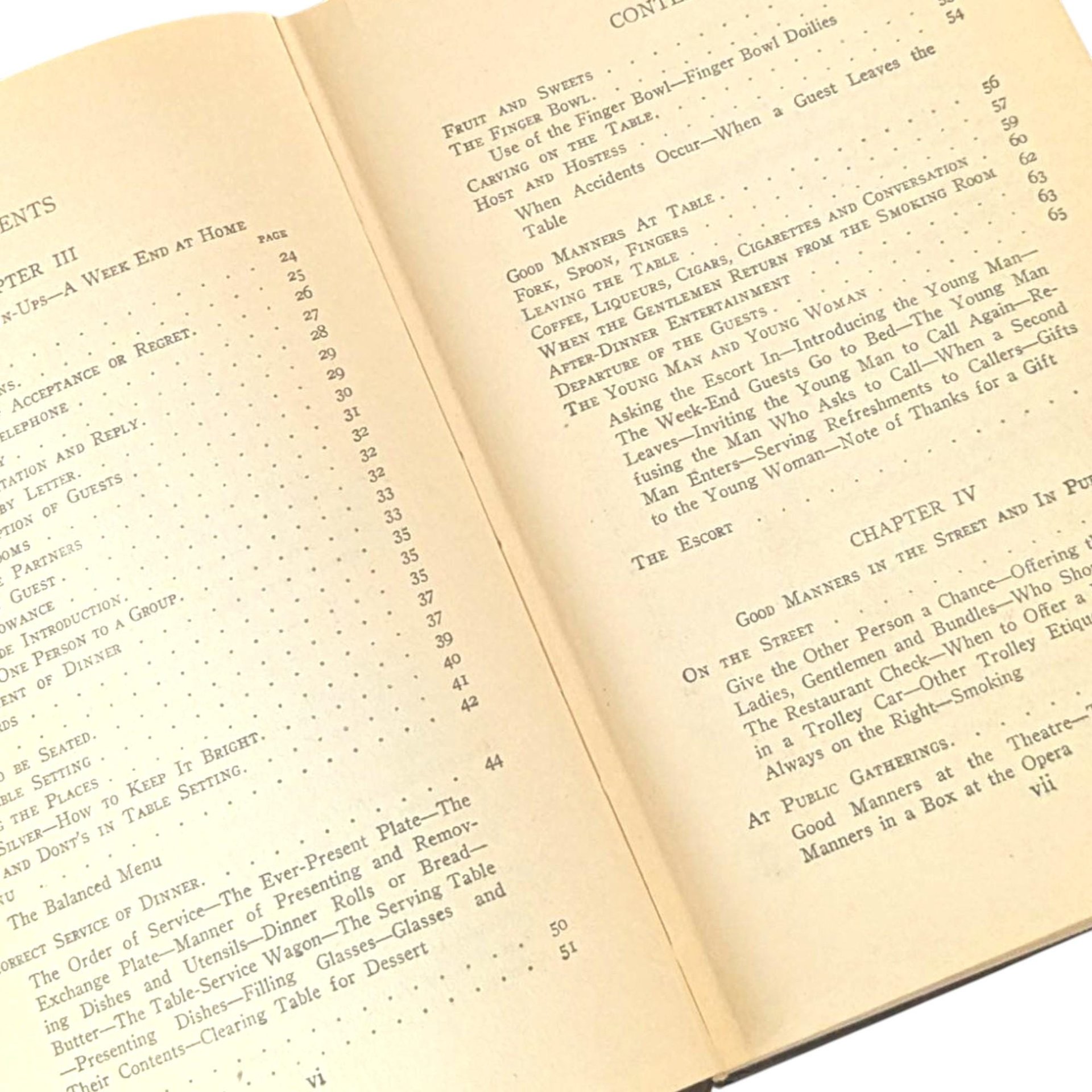 1923 Book of Good Manners: Roaring 20s Etiquette, Dark Academia Decor