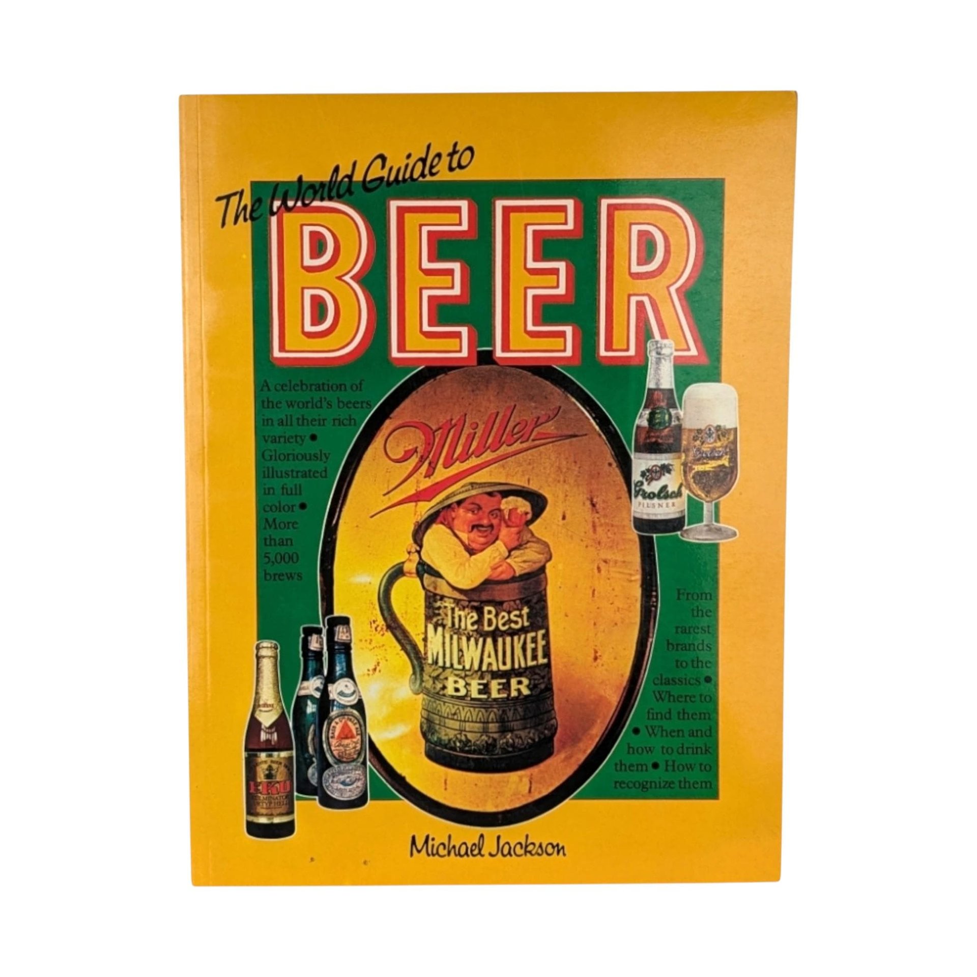 Vintage 1977 World Guide to Beer by Michael Jackson: Craft Beer History