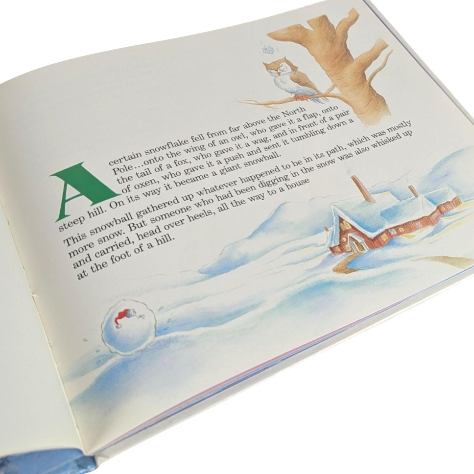 Vintage Santabear's High Flying Adventure Book: 1987 Christmas Story