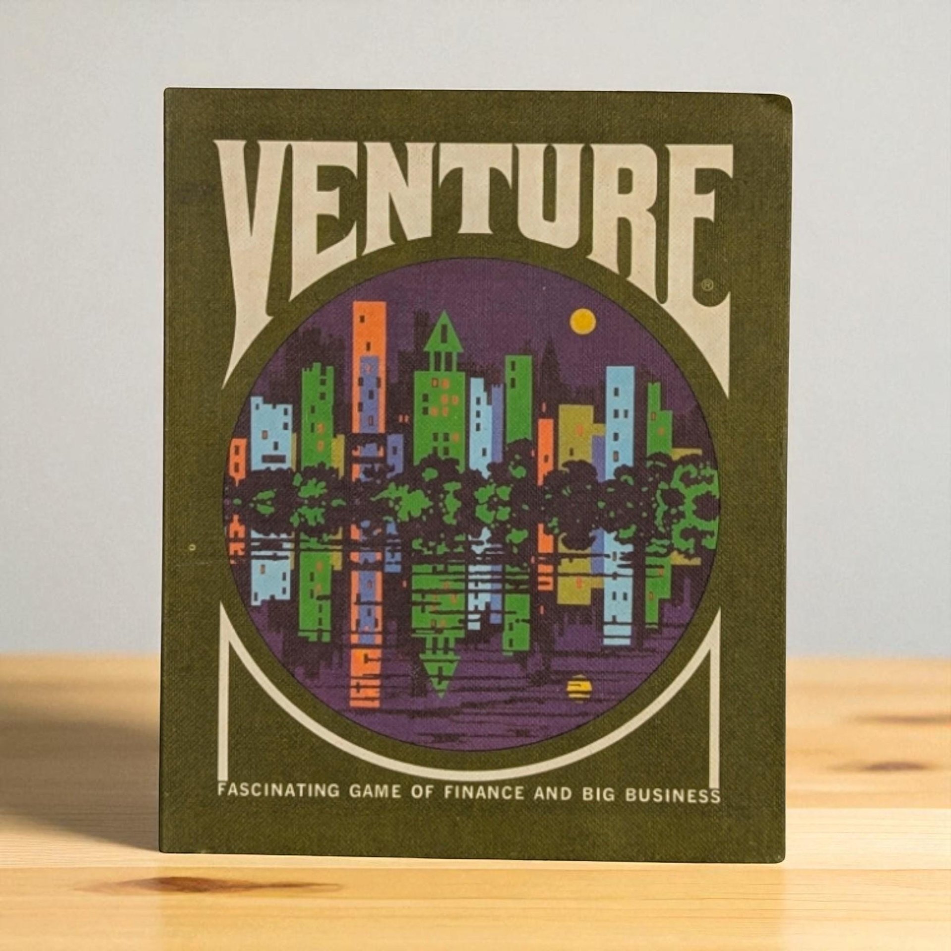 Vintage 3M Venture Finance Card Game: Complete 1970s Collectible