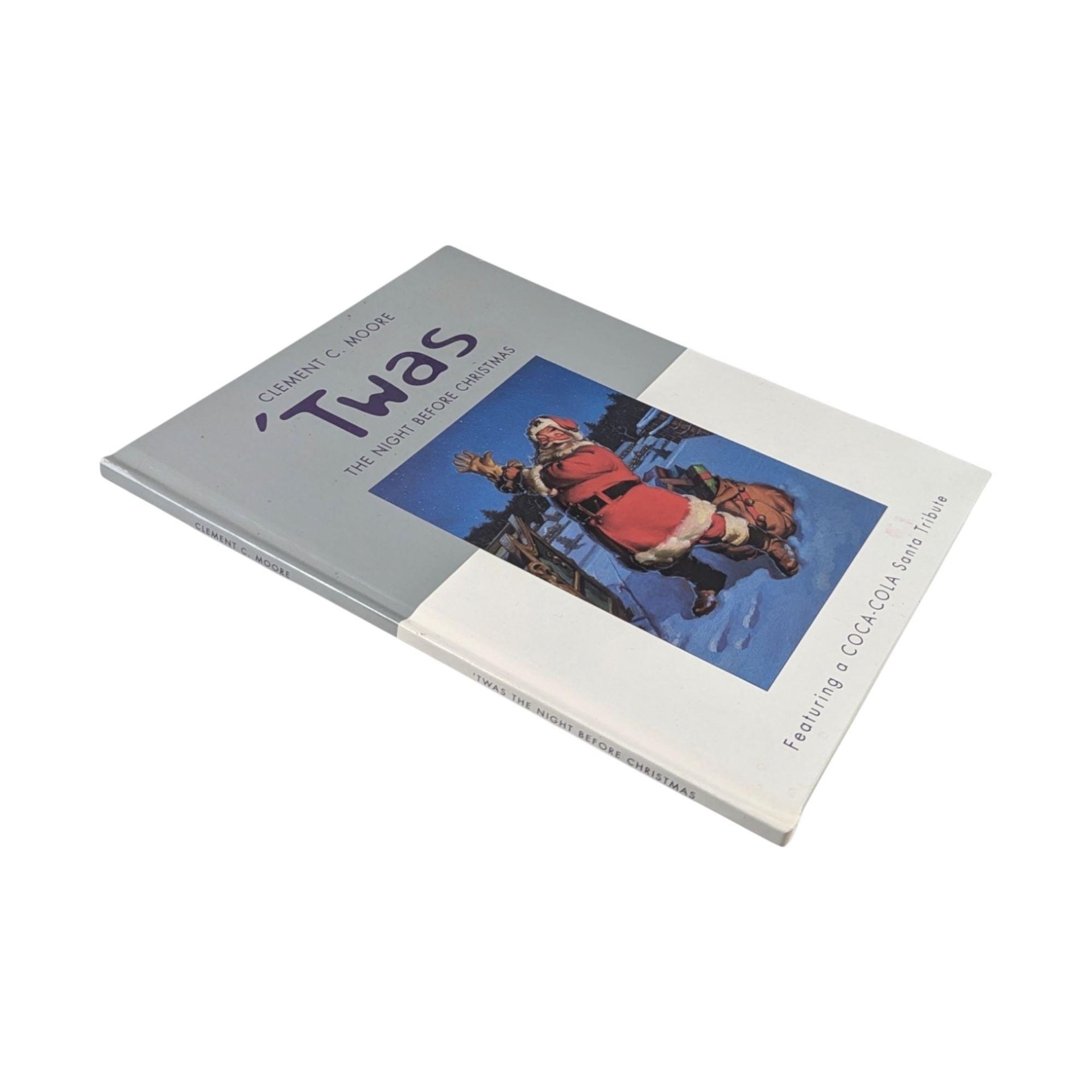 Coca-Cola Santa 'Twas the Night Before Christmas Book: 2001 Vintage Holiday Decor