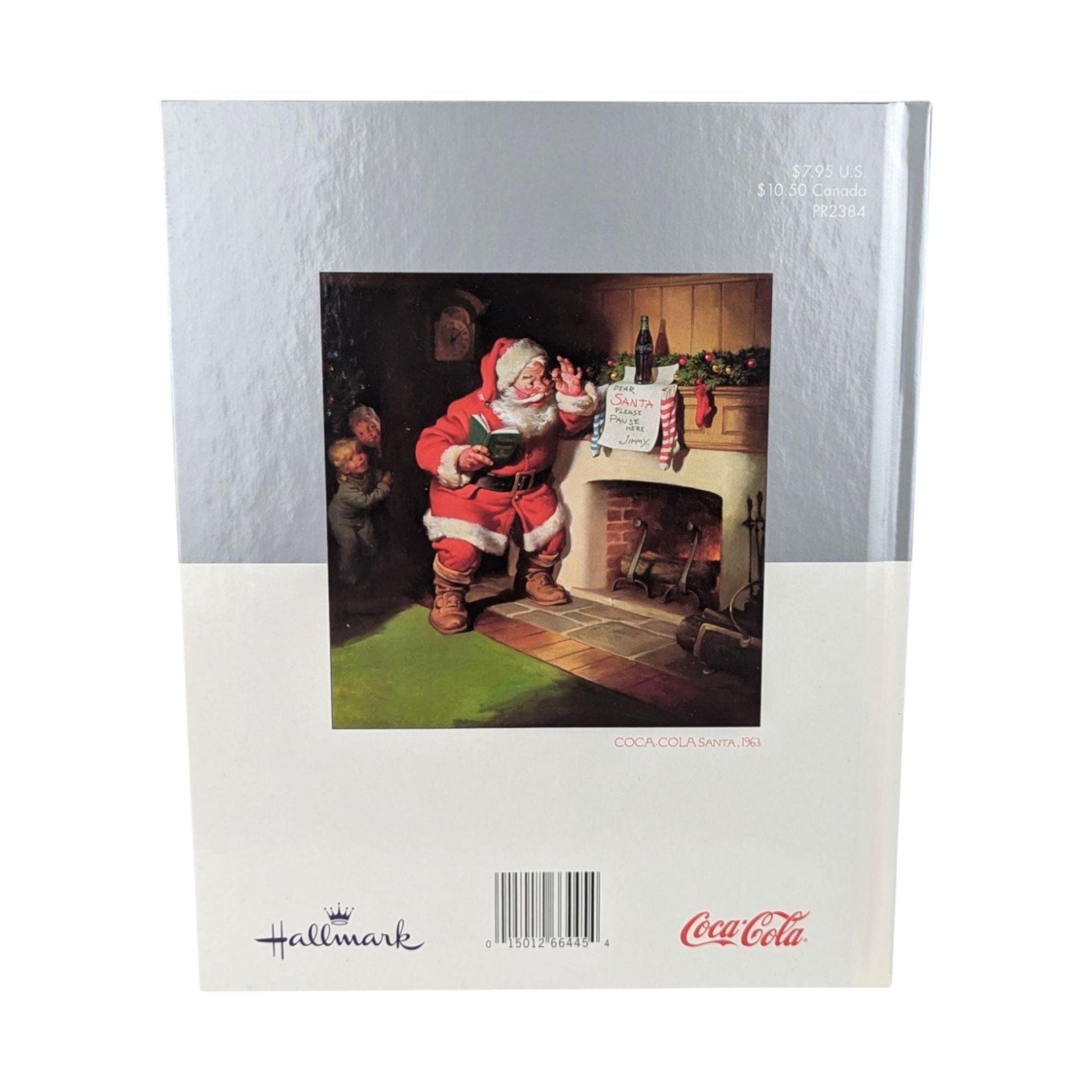 Coca-Cola Santa 'Twas the Night Before Christmas Book: 2001 Vintage Holiday Decor
