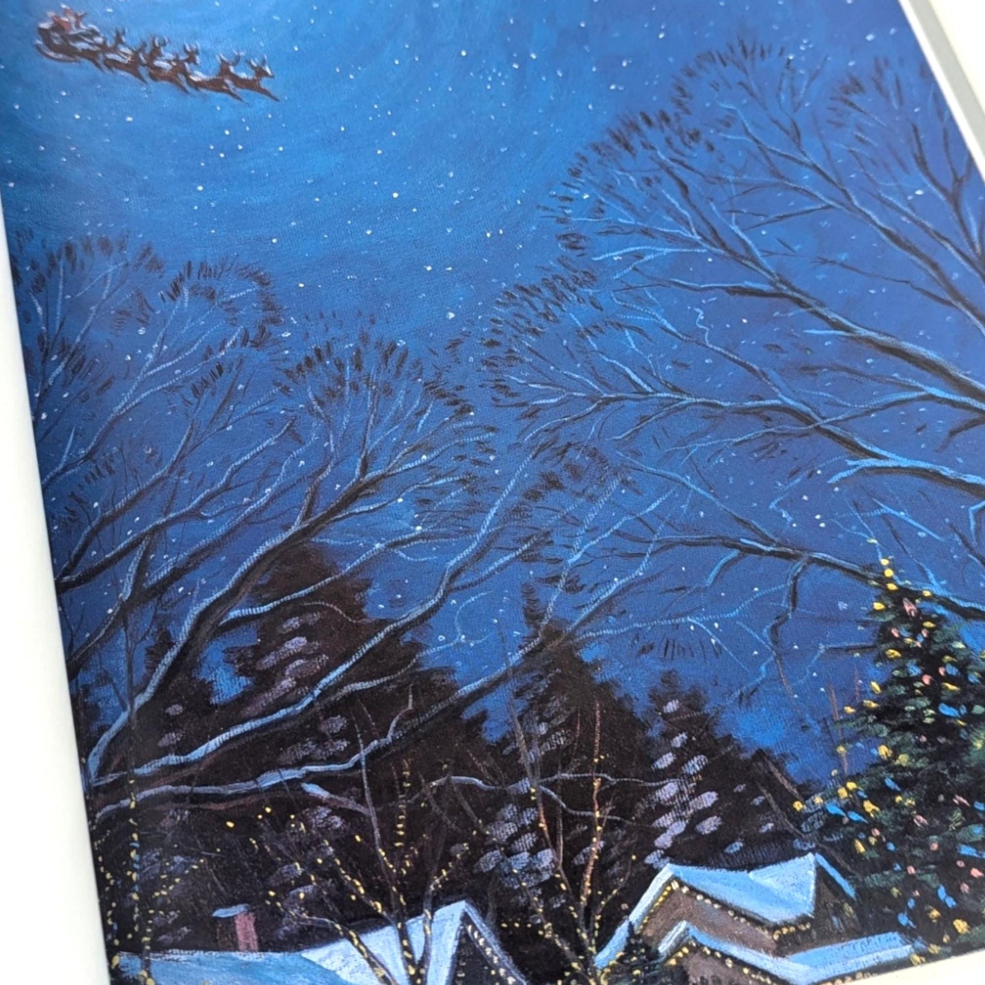 Coca-Cola Santa 'Twas the Night Before Christmas Book: 2001 Vintage Holiday Decor