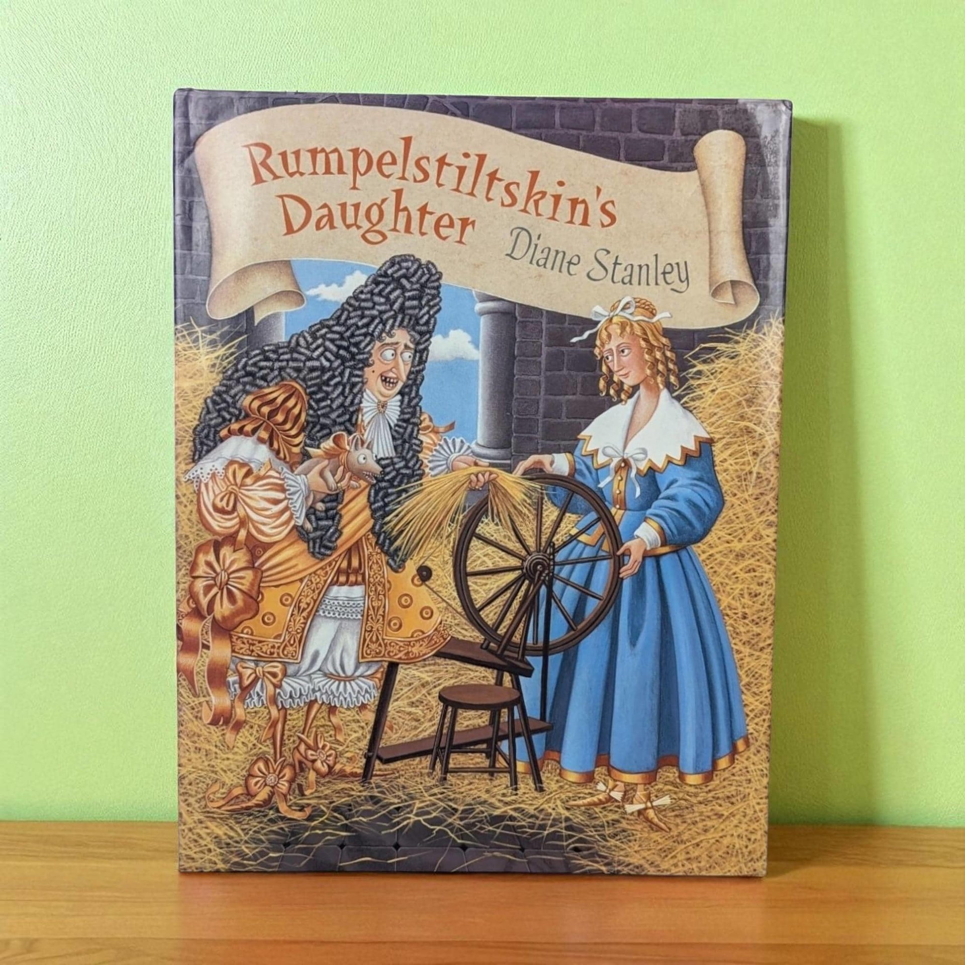 Rumpelstiltskin's Daughter Book: 1997 Diane Stanley Hardcover, Fairytale Illustration