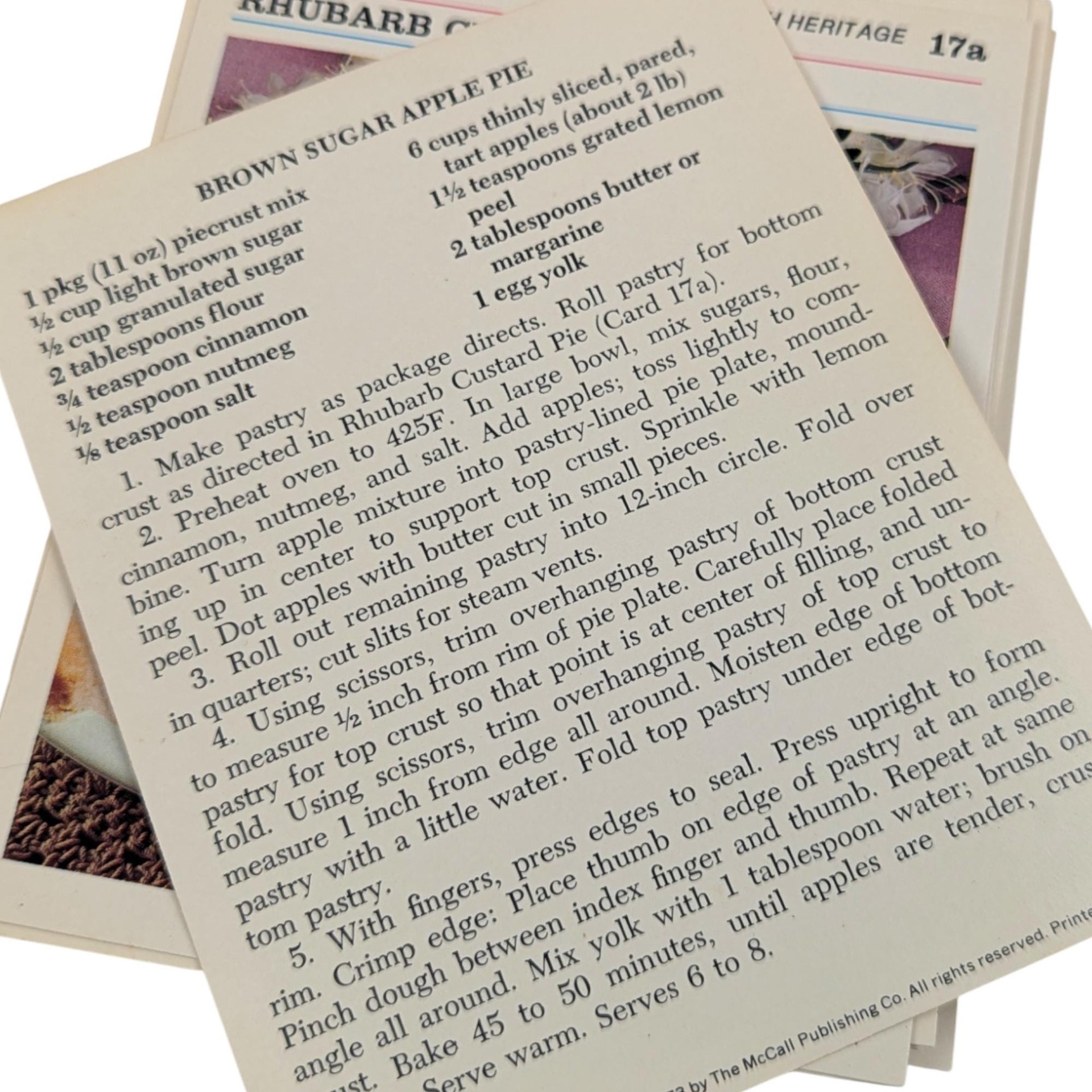 Vintage 1970s Cookery Cards: Marguerite Patten Recipe Box Set