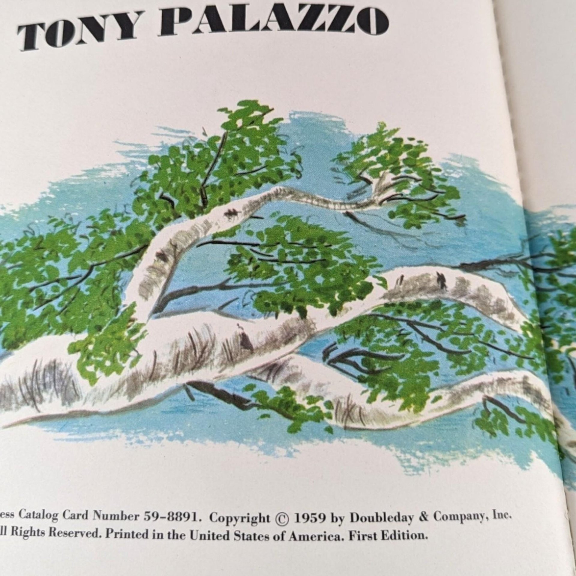 1959 Simple Simon Book: Tony Palazzo First Edition Hardcover