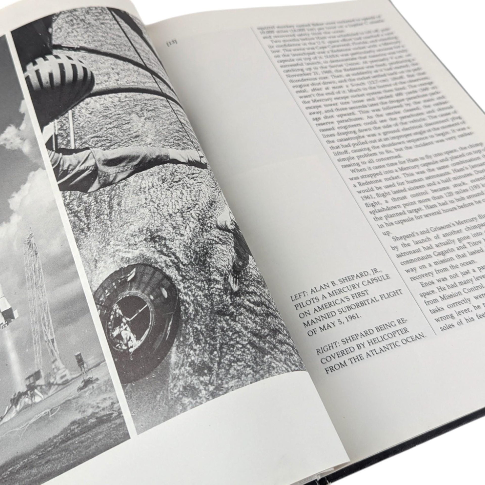 Vintage 1983 NASA Anniversary Book: Ex-Library Space Program Photo Album Hardcover