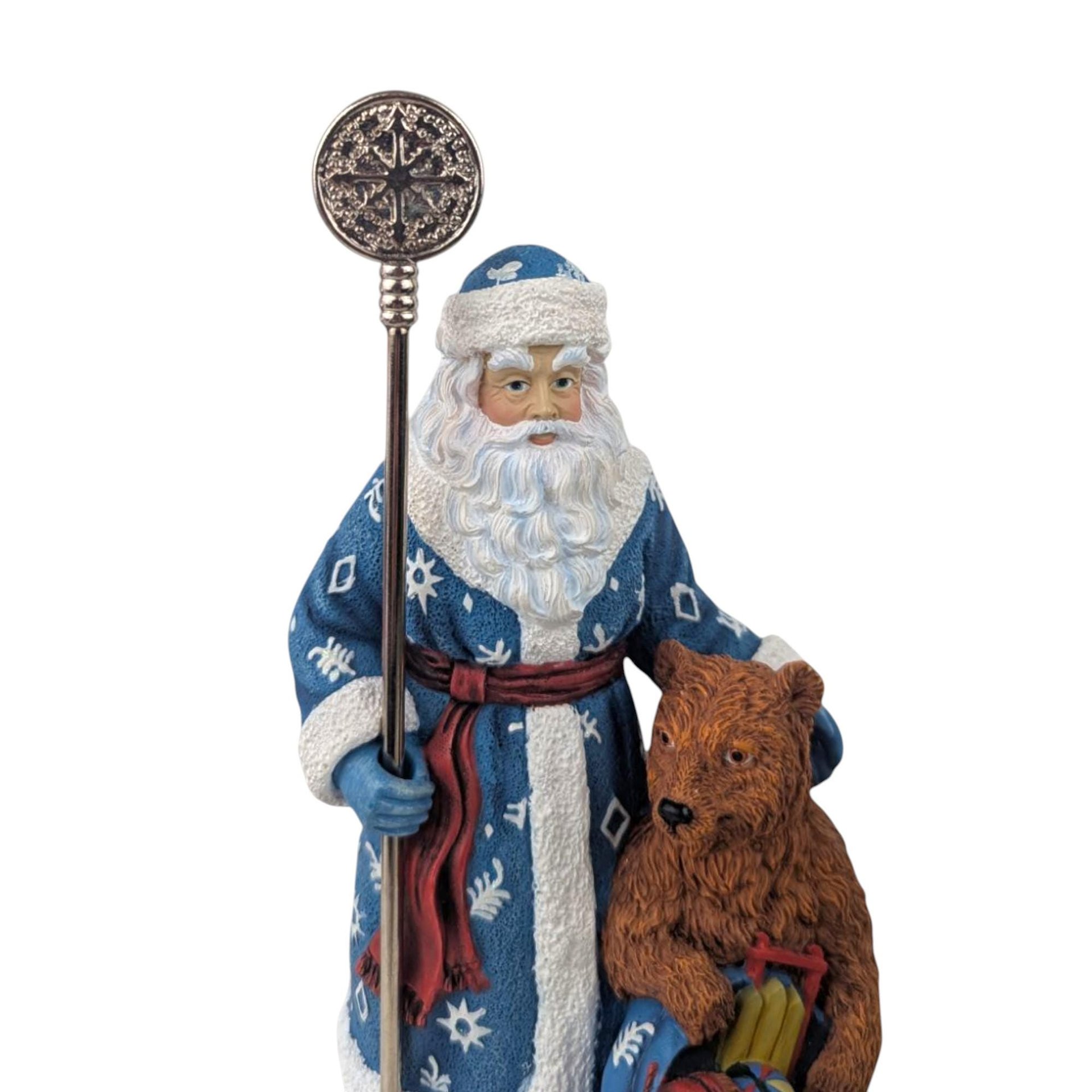 Vintage Pipka Santa Set: Russian and Irish Limited Edition Holiday Figurines
