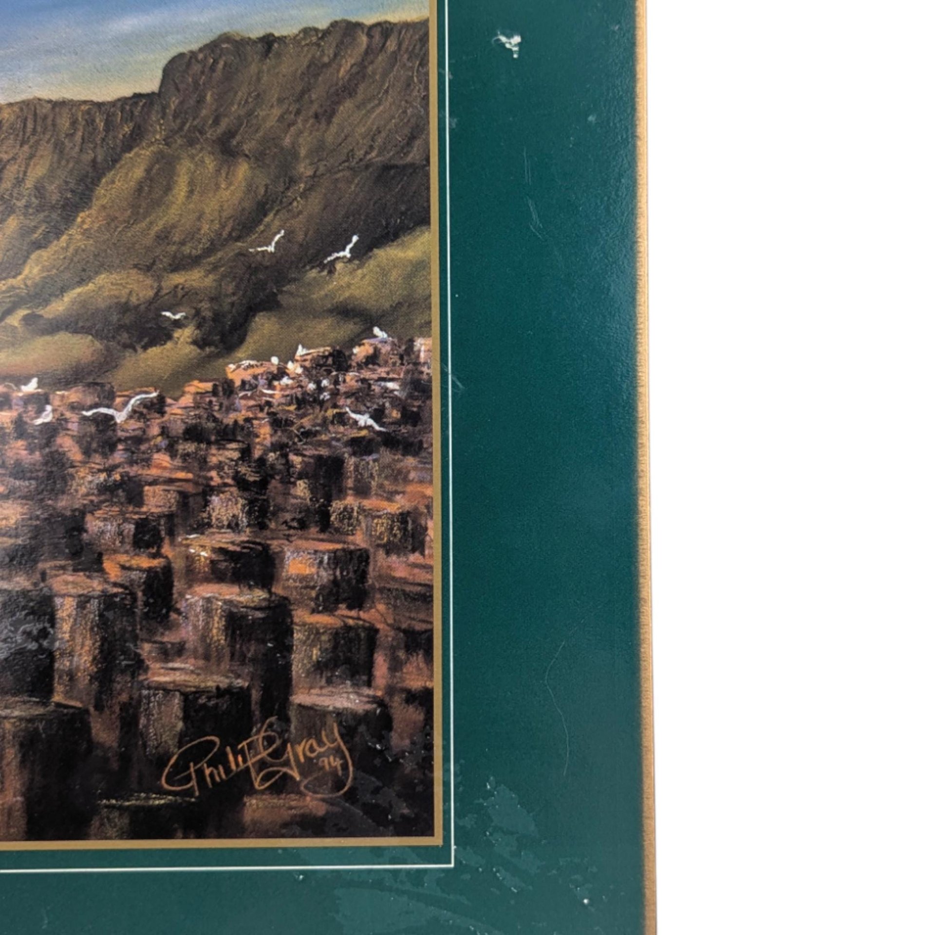 Vintage Irish View Placemat Set: John Hinde Ltd., Cork Back Table Mats, Set of 6