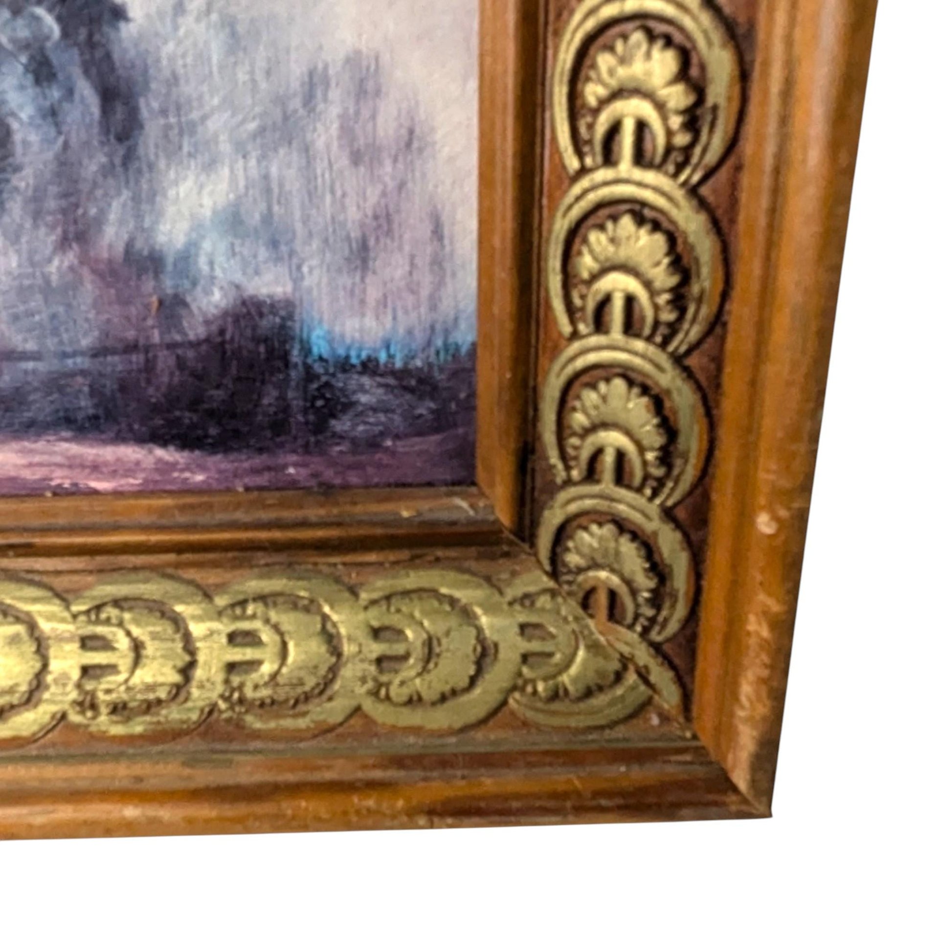 Vintage Floral Lithograph Prints: Framed Still Life Art Treasure Pair