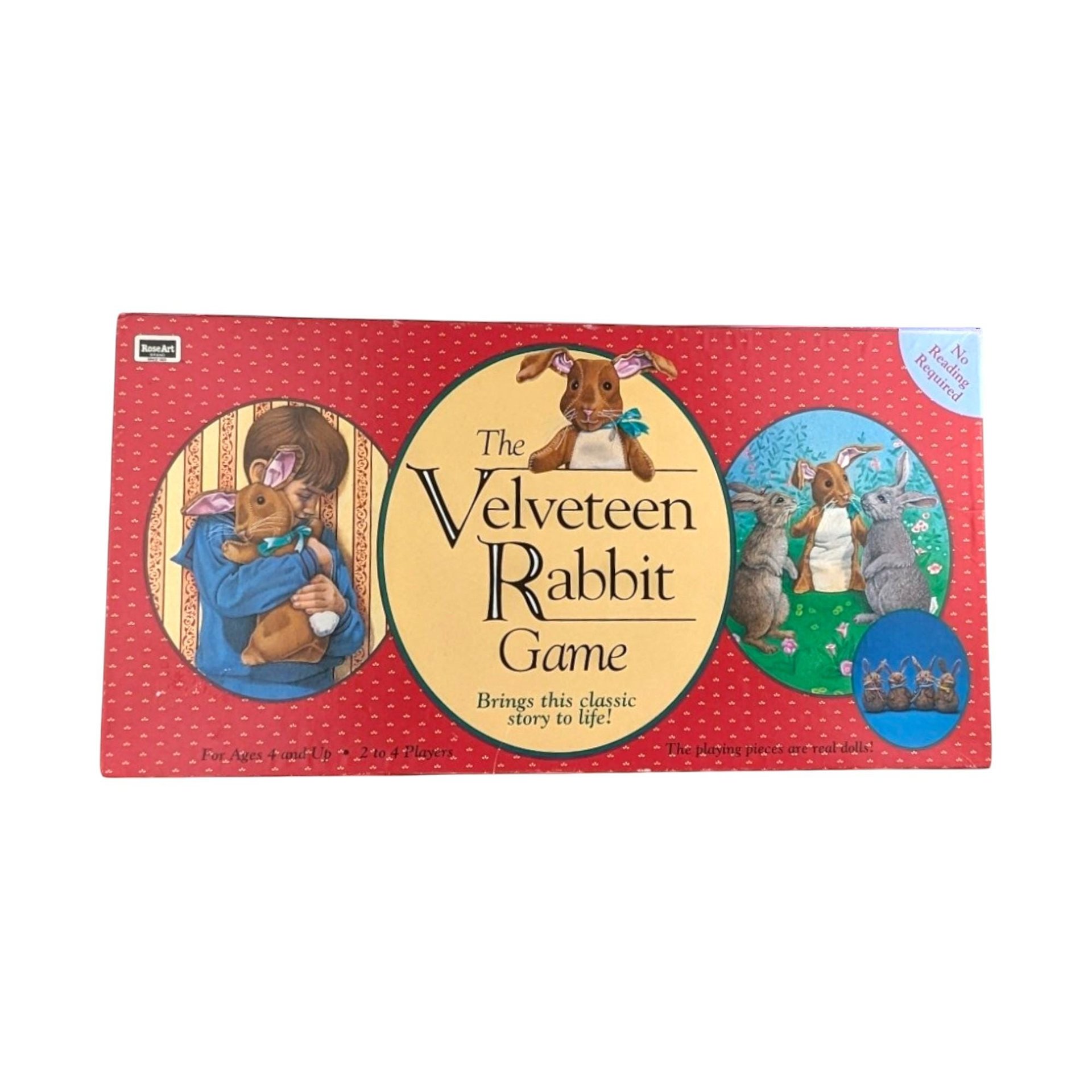 Vintage The Velveteen Rabbit Board Game: 1994 RoseArt Family Game