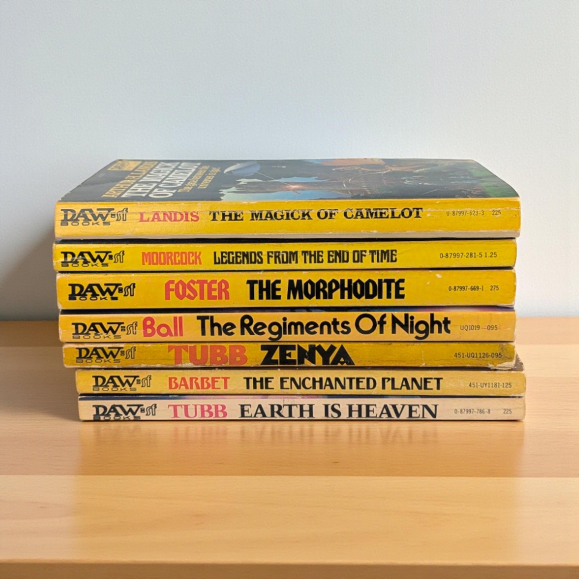 Vintage Sci-Fi Paperback Book: Your Choice of Classic DAW Novels